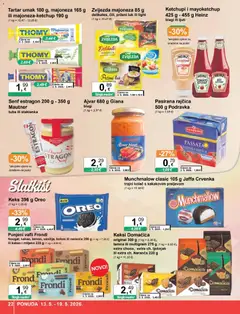 KTC Katalog - Pregled kataloga iz trgovine KTC, vrijedi od 13.05.2026 | Stranica: 22 | Proizvodi: Ajvar, Luk, Vafli, Rajčica