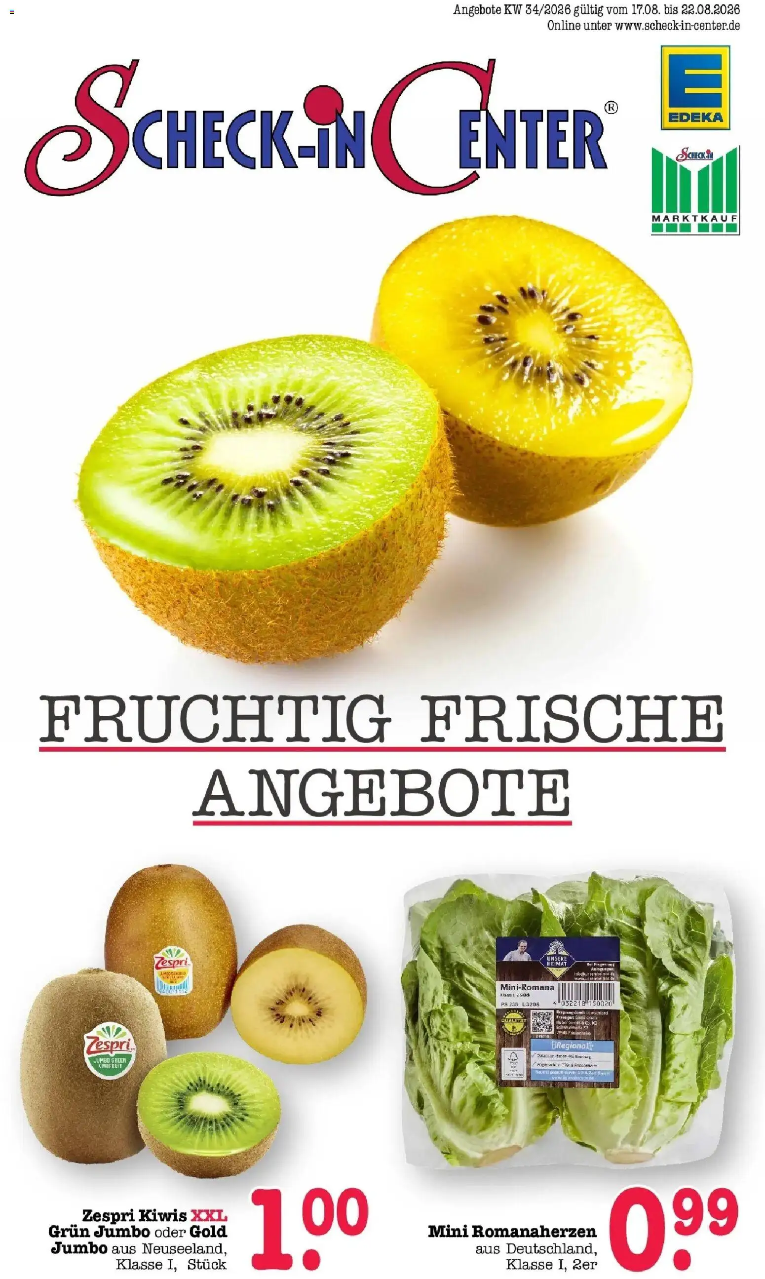 Edeka Prospekt Heidelberg (ab 17.08.2026) » Angebote Online | Seite: 1