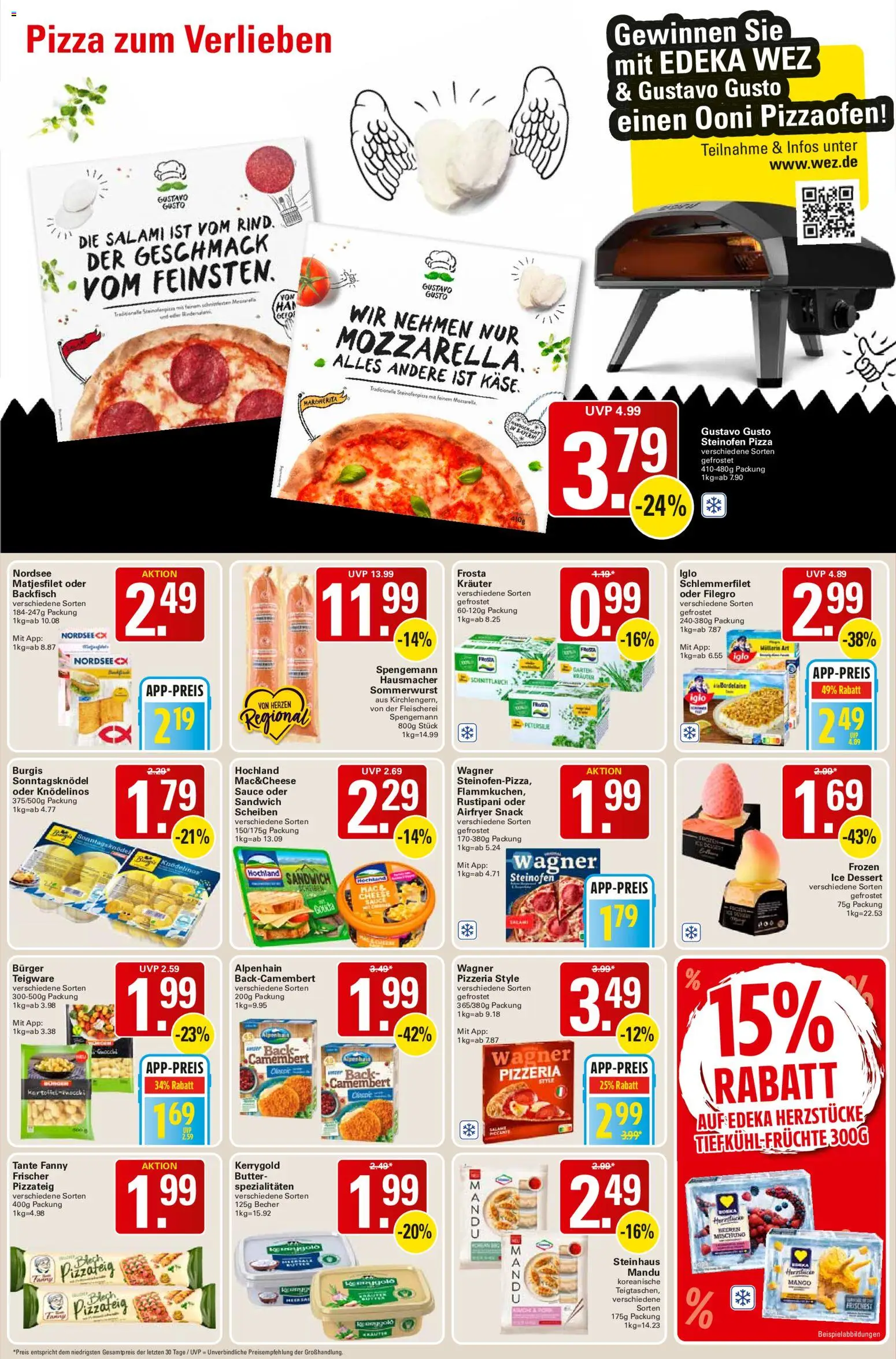 WEZ Prospekt – gültig ab 02.11.2026 | Seite: 8 | Produkte: Butter, Frosta, Camembert, Mango