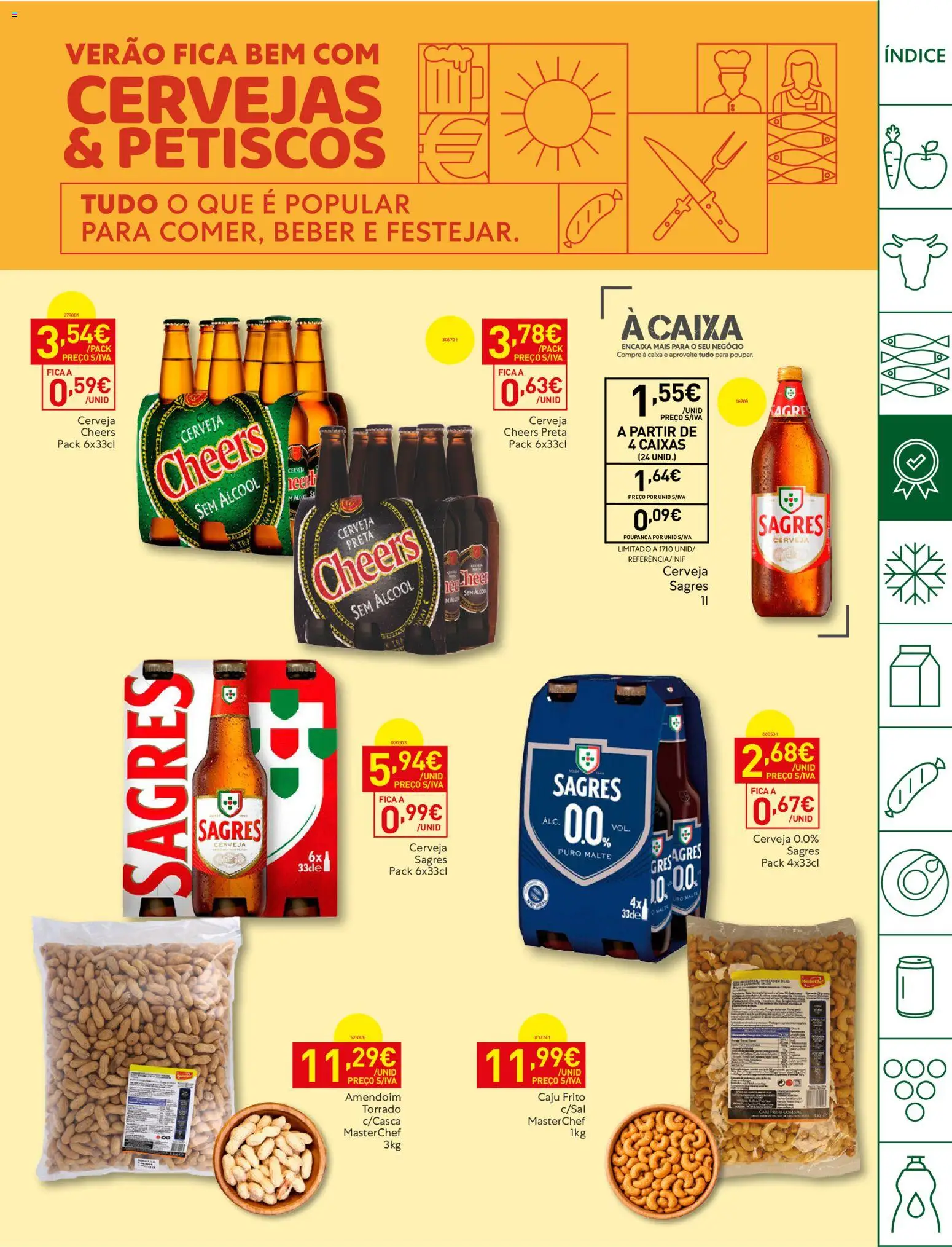 Recheio Horeca Madeira │ válido de 04/08/2026 | Página: 13 | Produtos: Caixa, Cerveja