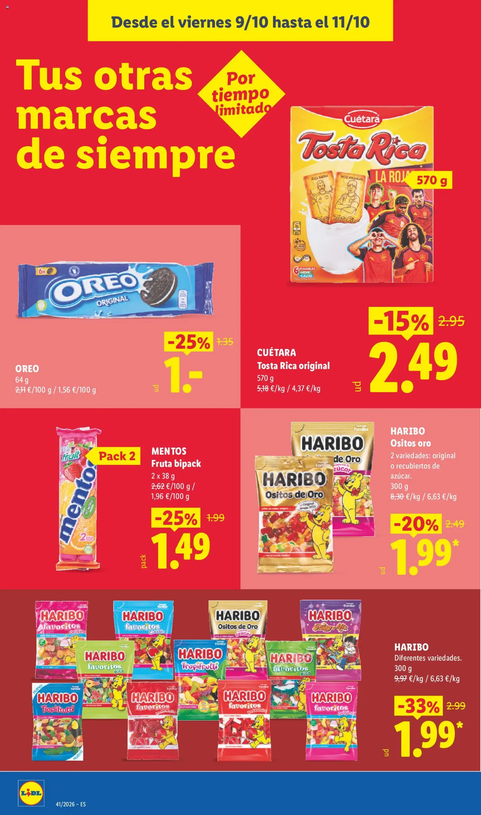 Lidl folleto │ válido desde el 05/10/2026 | Página: 48 | Productos: Oreo, Fruta