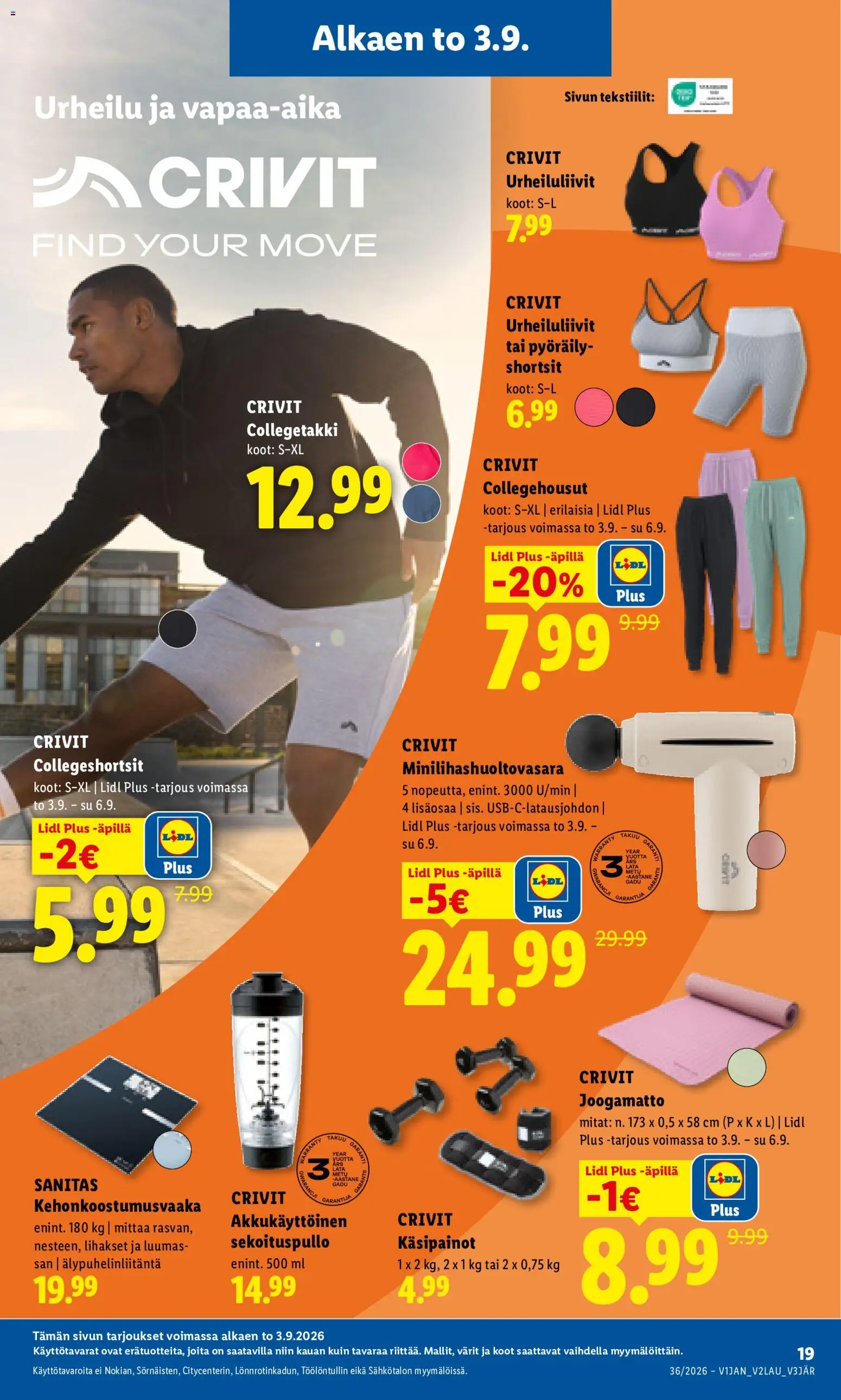 Lidl tarjoukset – voimassa 03/09/2026 alkaen | Sivu: 21