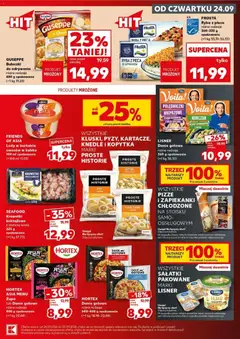 Pogląd oferty "WSZYSTKIE KLUSKI, PYZY, KARTACZE, KNEDLE I KOPYTKA MARKI PROSTE HISTORIE, Ziemniaczane, z mięsem, z dziczyzną" - ważna od 28.09.2026 | Strona: 21
