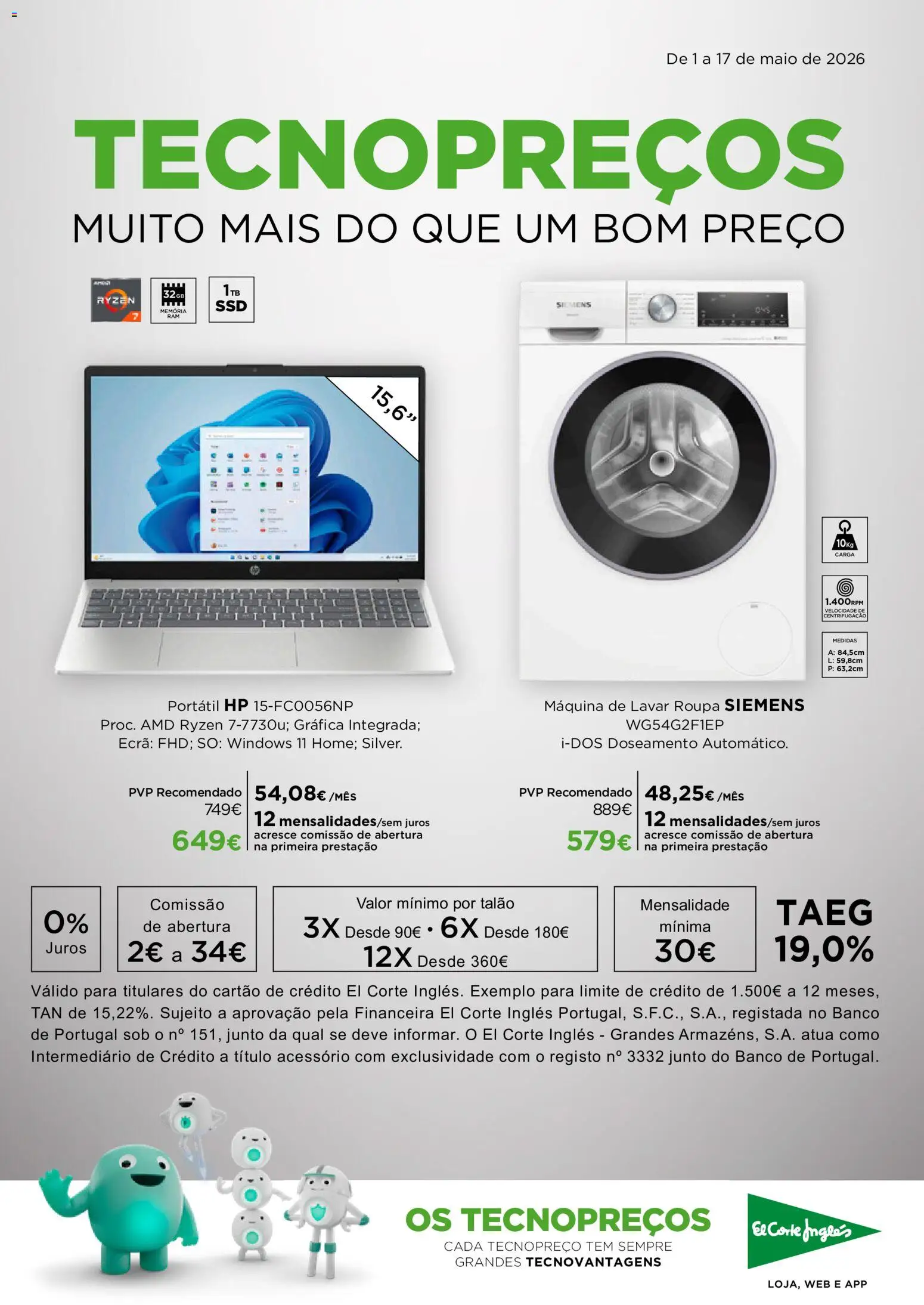 El Corte Ingles folheto │ válido de 01.05.2026 | Página: 1