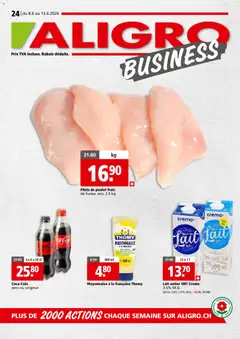 Aligro aktionen Business Chavannes, Matran, Genève, Sion ab 08.06.2026 gültig