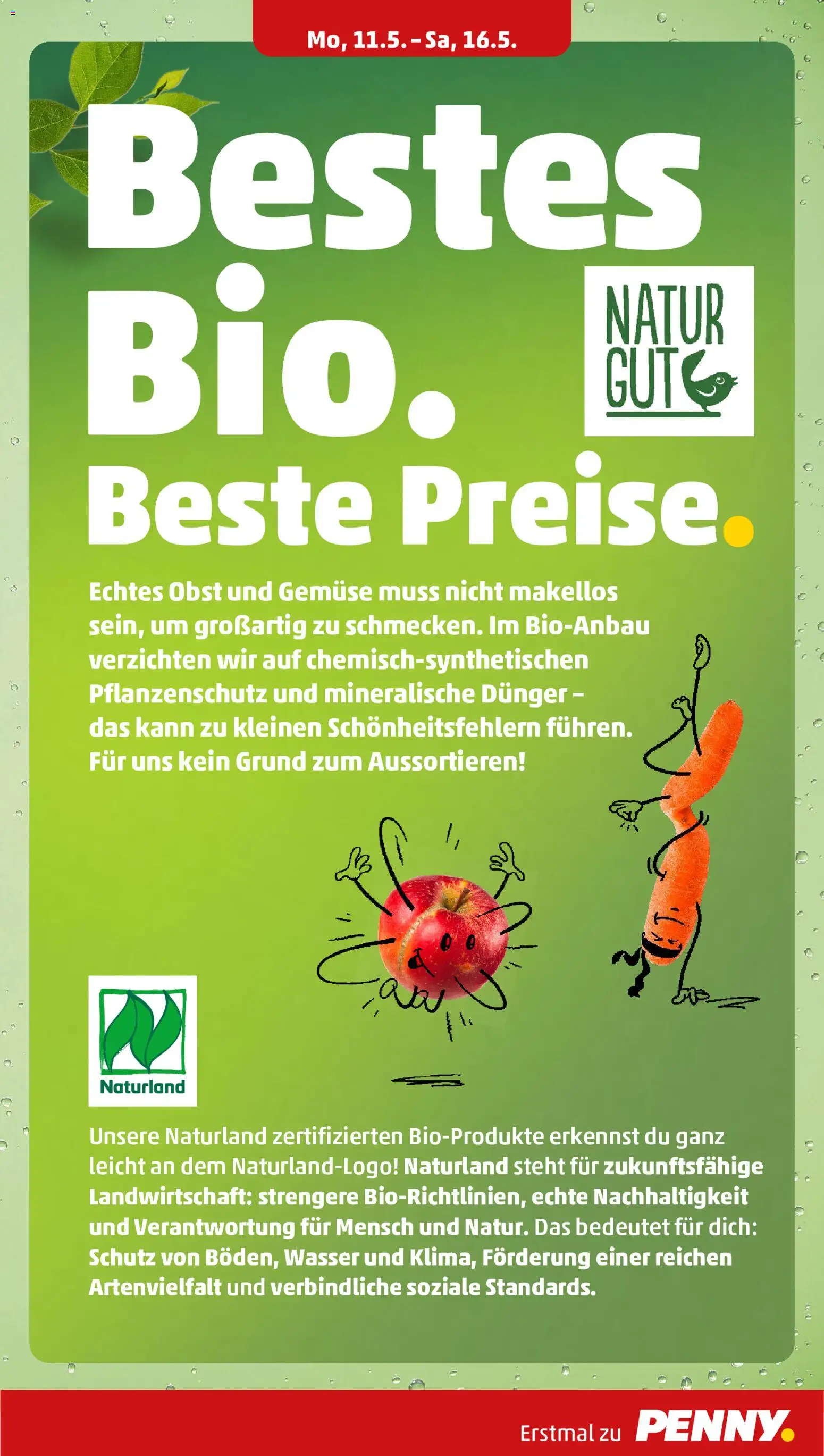 Penny Prospekt 	 – gültig ab 11.05.2026 | Seite: 5 | Produkte: Wasser, Gemüse, Obst