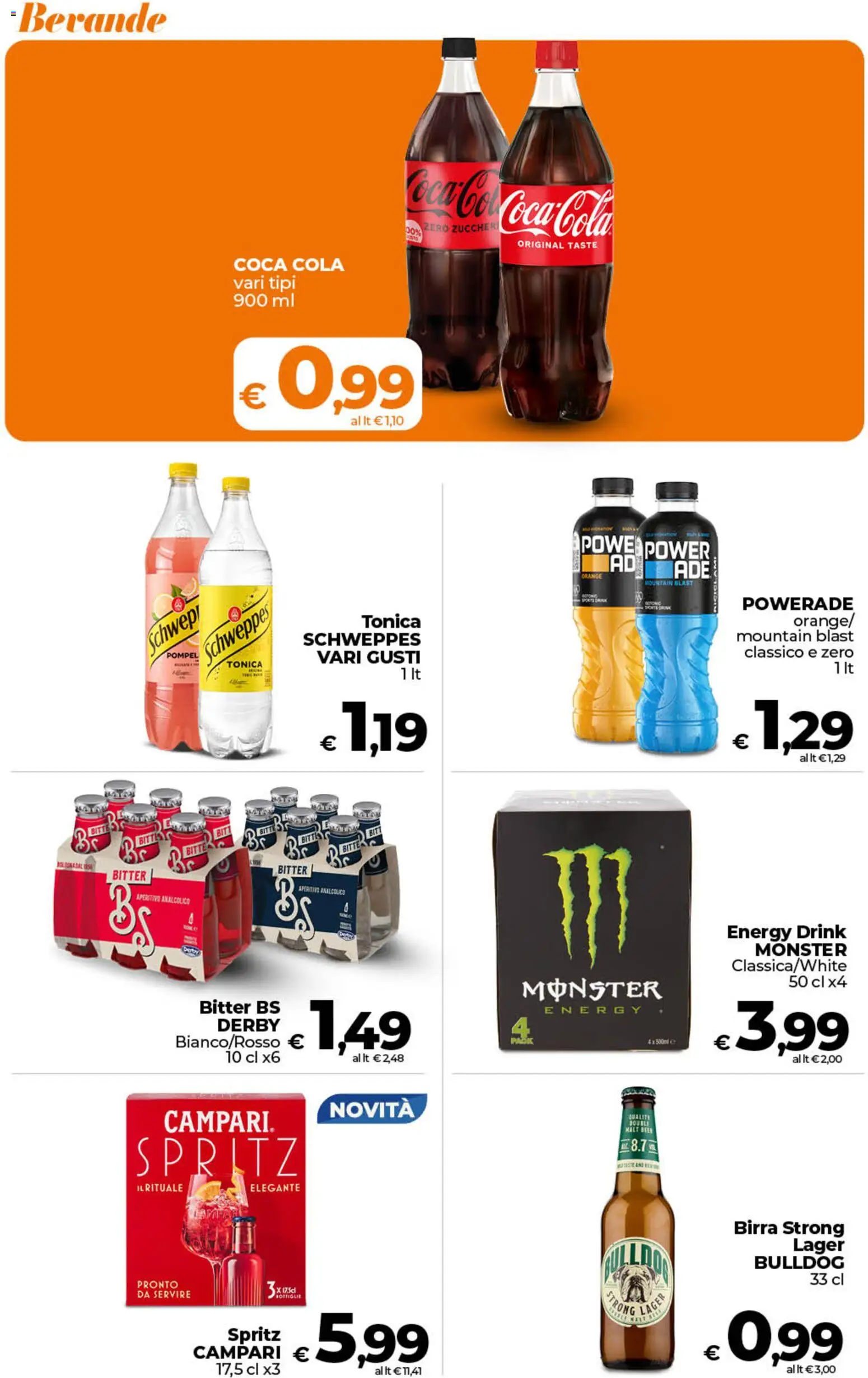 Volantino Ipercoop del 29.05.2026 | Pagina: 45 | Prodotti: Birra, Coca Cola, Aperitivo