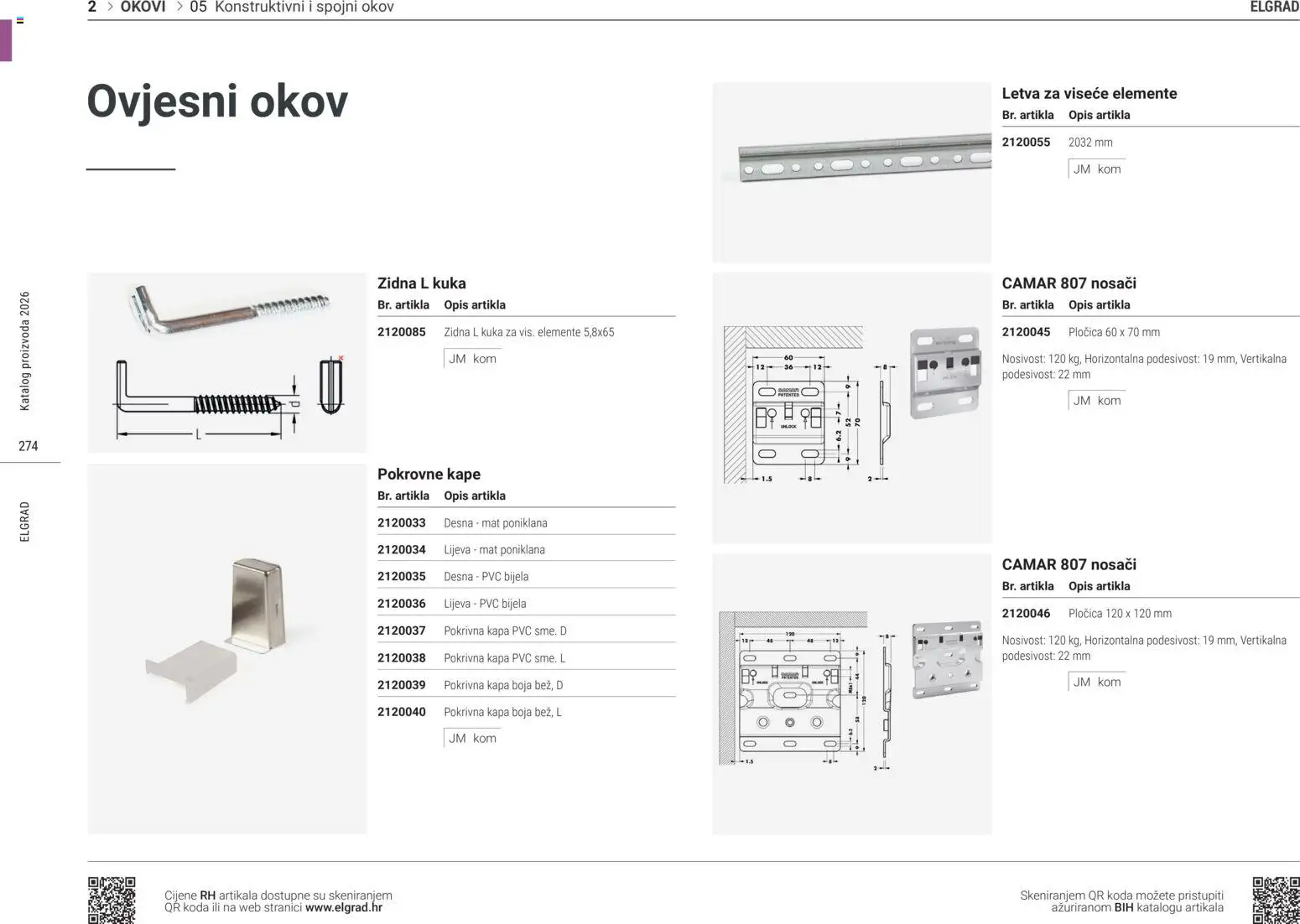 Elgrad katalog | vrijedi od 31.07.2026 | Stranica: 13 | Proizvodi: Kapa