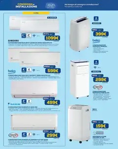 Anteprima del volantino Euronics volantino Alessandria valido a partire dal 18/06/2026 | Pagina: 9 | Prodotti: Deumidificatore, Telecomando, Tanica, Condizionatore