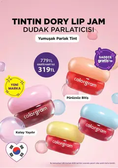 01.06.2026 tarihinden itibaren geçerli olan Gratis kataloğu önizlemesi | Sayfa: 12 | Ürünler: Dudak parlatıcısı