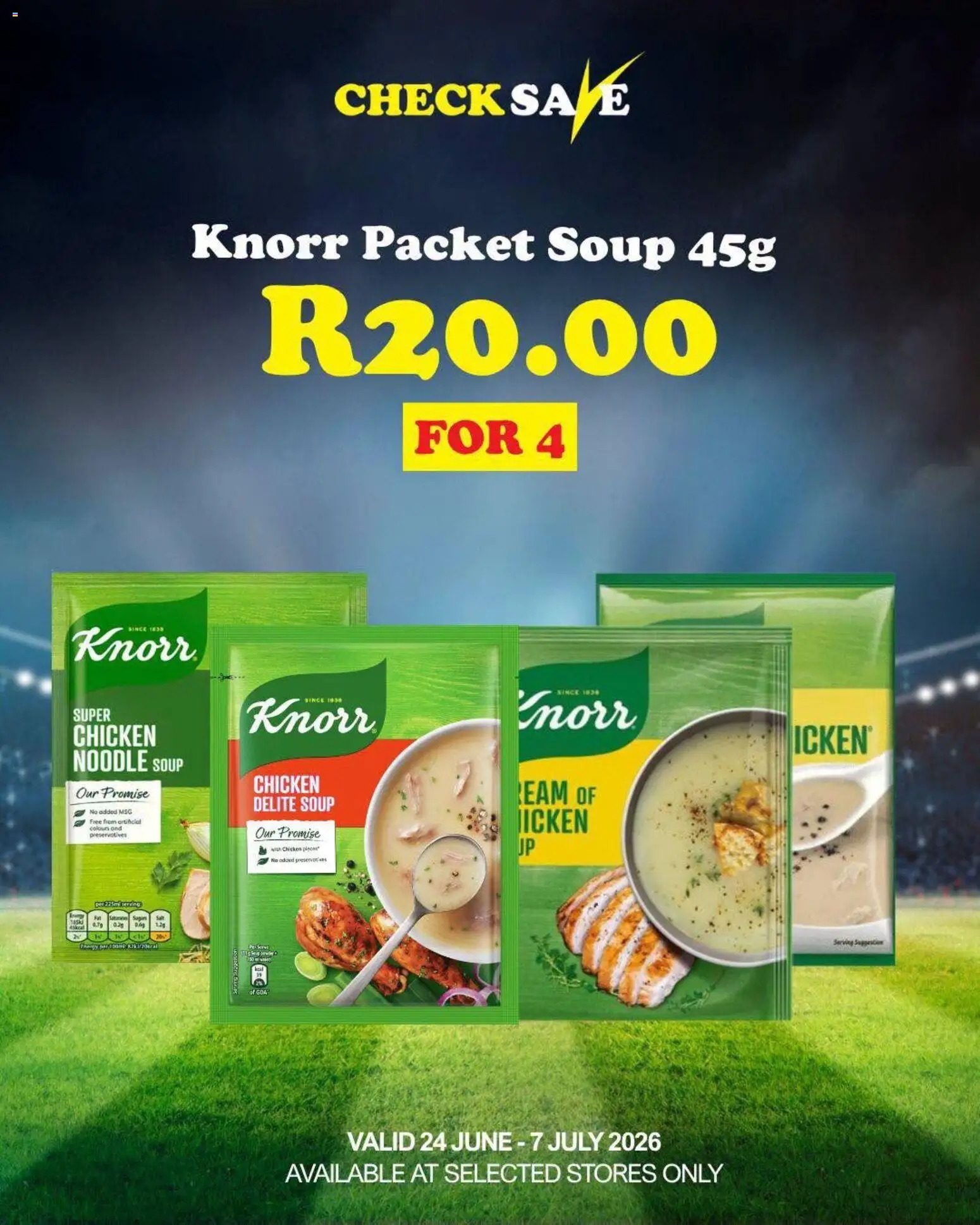 New Check Save catalogue – valid from 24/06/2026 | Page: 10 | Products: Chicken, Soup
