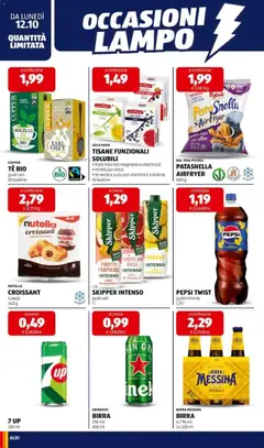 Anteprima del volantino Aldi volantino valido a partire dal 12/10/2026 | Pagina: 20 | Prodotti: Tè, Mirtilli, Tè verde, Bottiglia