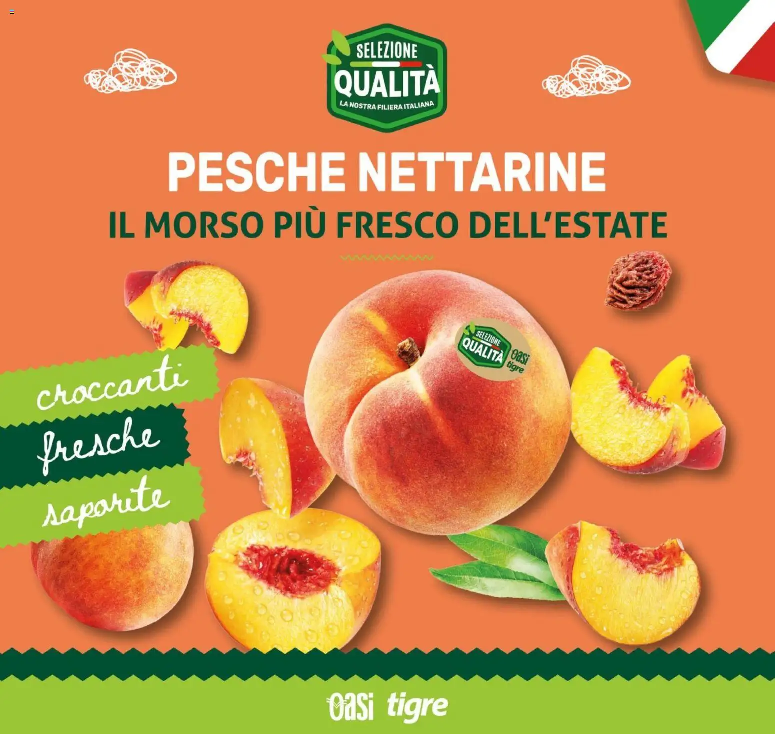 Volantino Oasi del 10/08/2026 | Pagina: 7 | Prodotti: Nettarine, Pesche
