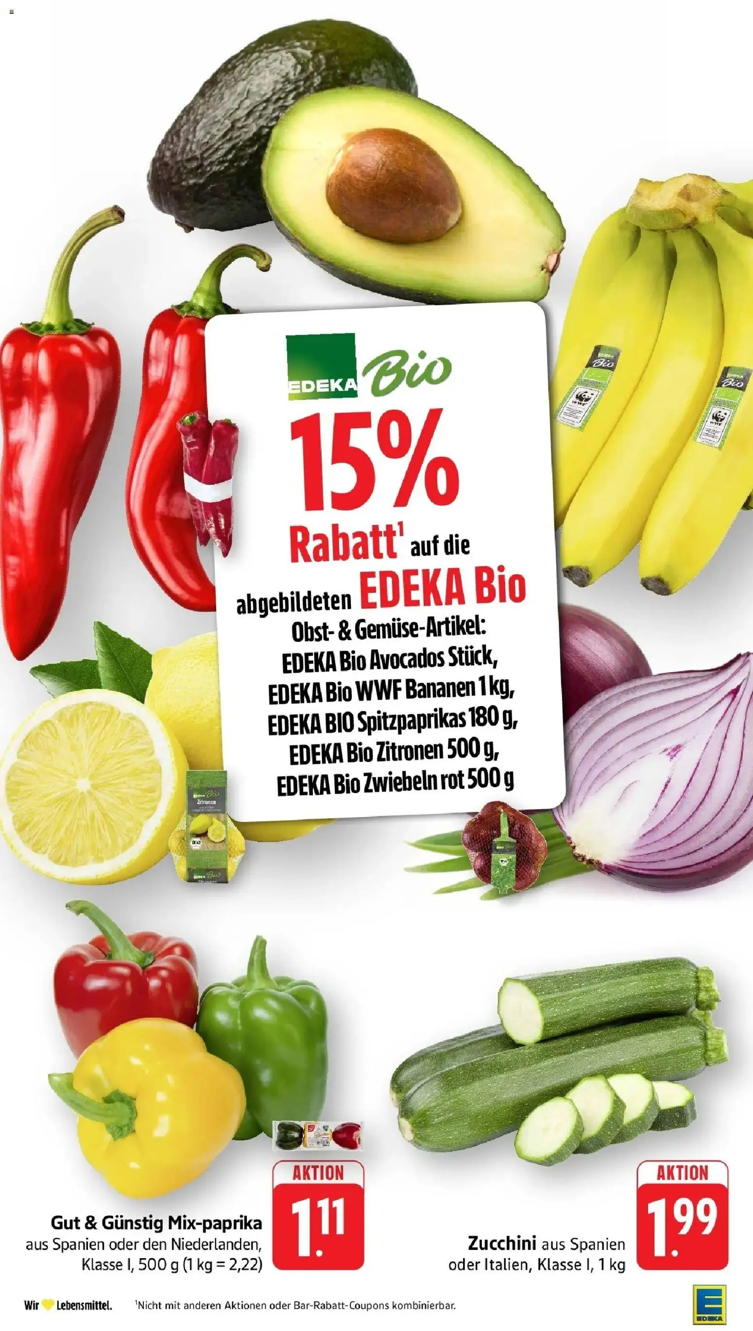 Edeka prospekt Bad Camberg	 – gültig ab 04.05.2026 | Seite: 9 | Produkte: Bananen, Zwiebeln, Obst, Zucchini