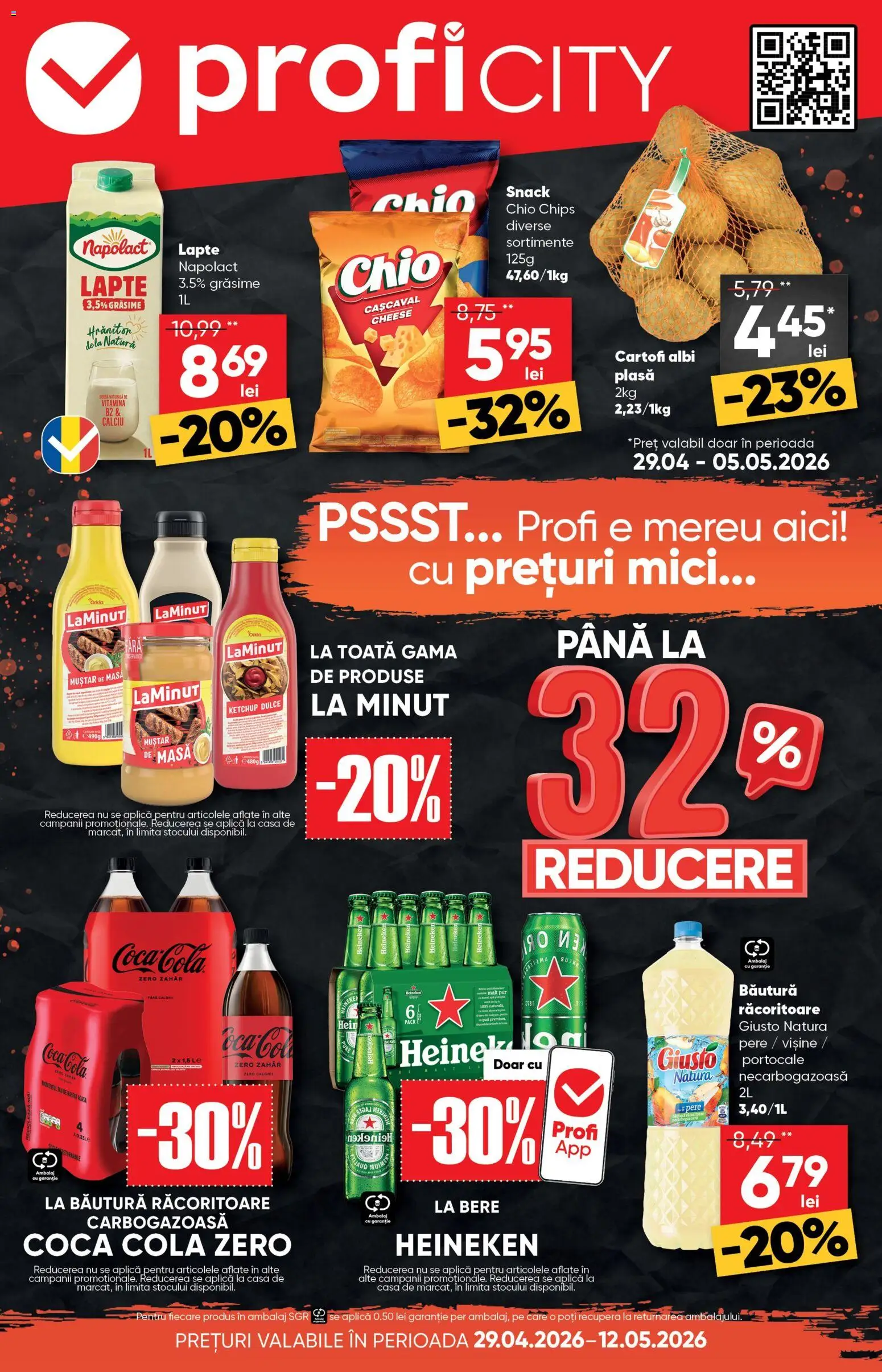 Noul catalog Profi – valabil de la 29.04.2026 | Pagină: 1 | Produse: Masă, Muștar, Ketchup, Cartofi