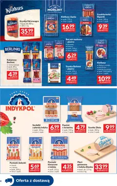 Pogląd oferty "Makro gazetka - Dystrybucja do sklepów" - ważna od 09.06.2026 | Strona: 4 | Produkty: Parówki, Boczek wędzony, Żurawina, Boczek surowy