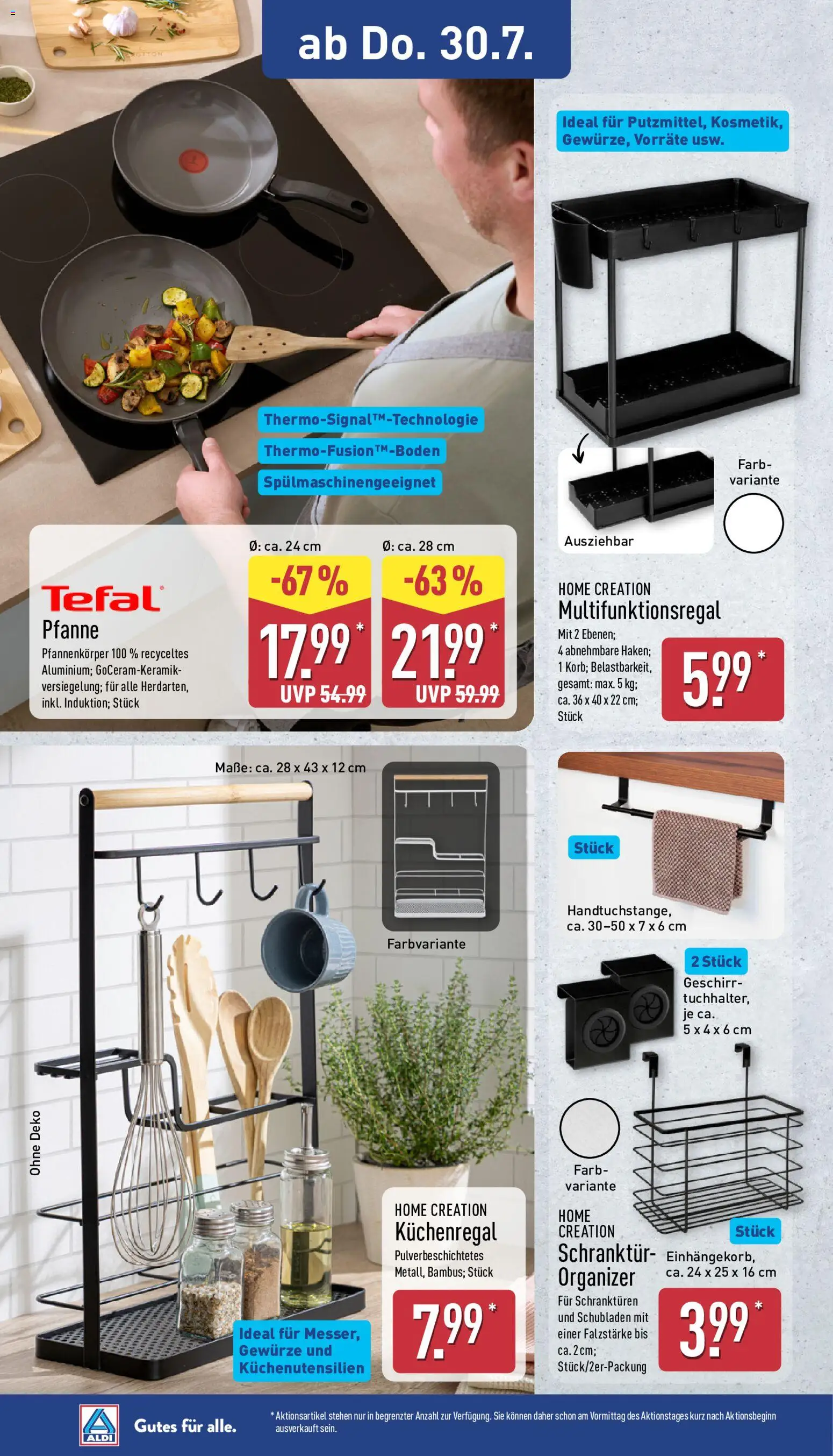 Aldi Prospekt – gültig ab 27.07.2026 | Seite: 28 | Produkte: Gewürze, Home creation