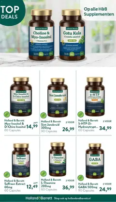 Holland & Barrett folder - Voorbeeld van een folder van Holland & Barrett, geldig van 21-09-2026 | Pagina: 25 | Producten: Capsules, Supplementen, Capsule