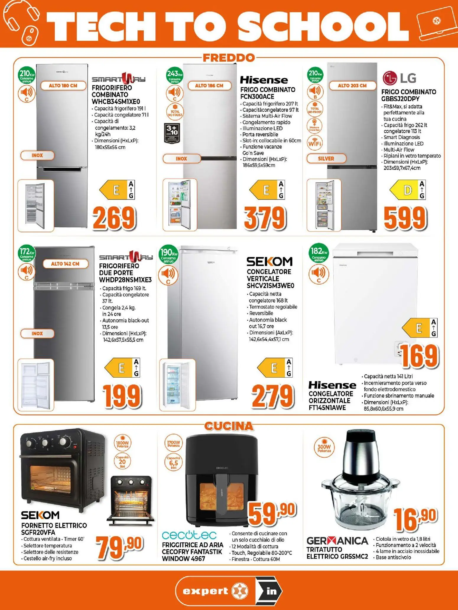 Volantino Ipercoop del 03/09/2026 | Pagina: 6 | Prodotti: Porta, Tritatutto, Olio, Illuminazione