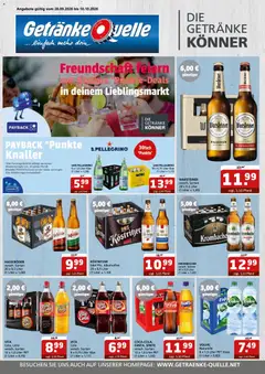 Getränke Quelle Prospekt Aken ab 28.09.2026 gültig