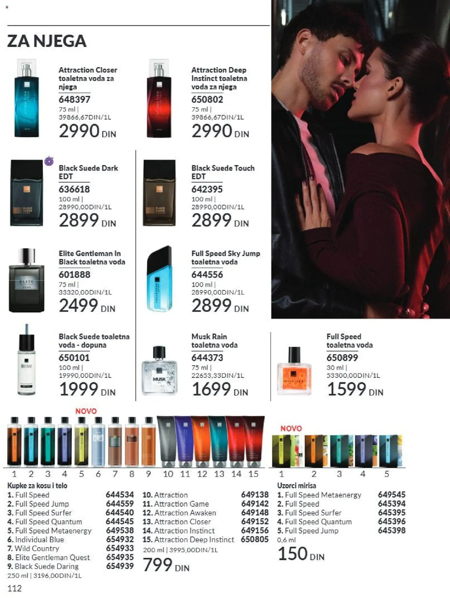 AVON katalog - važi od 01.09.2026 | Strana: 112 | Proizvode: Toaletna voda, Voda