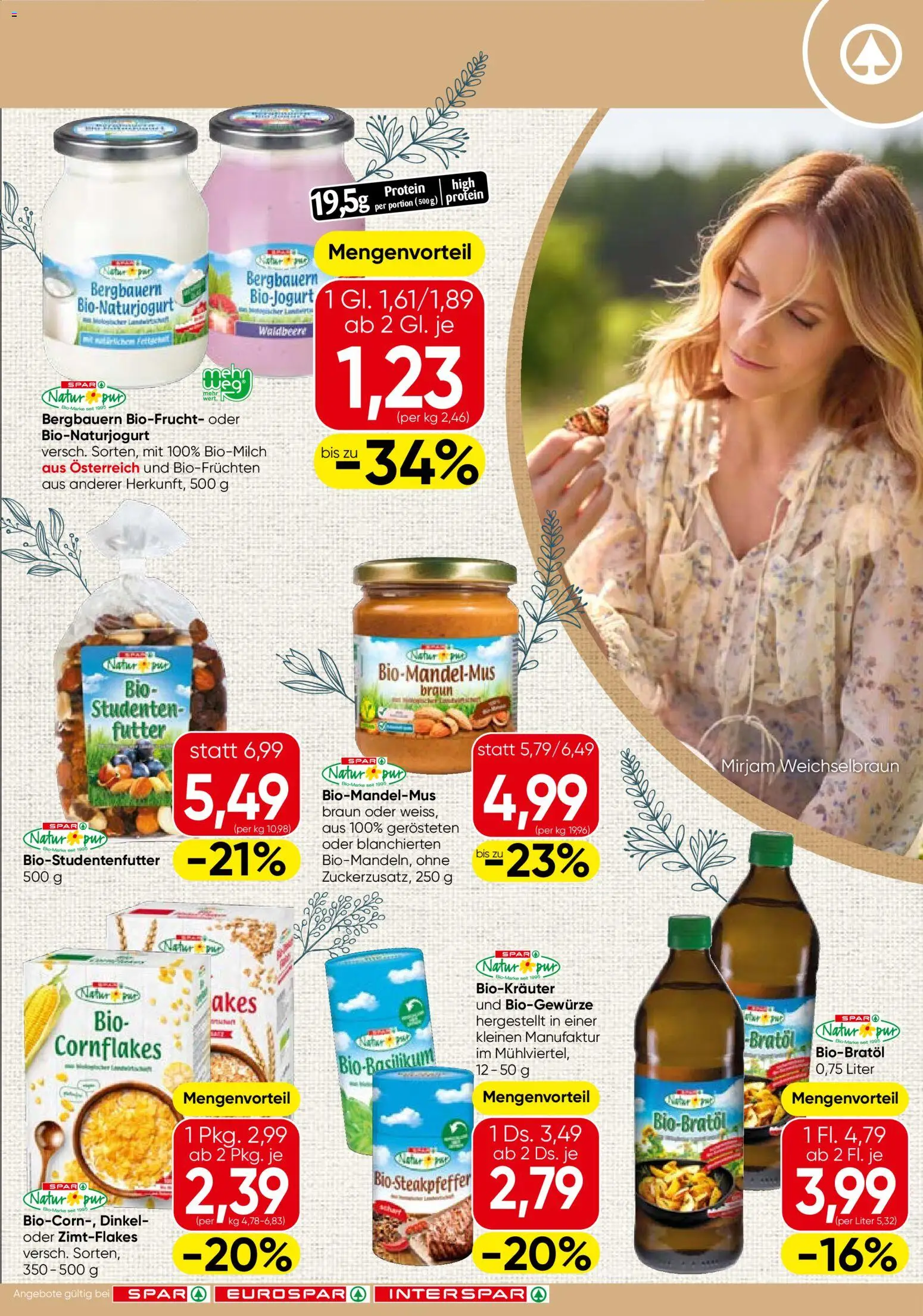 Spar Natur*pur gültig ab 29.10.2026 | Seite: 3