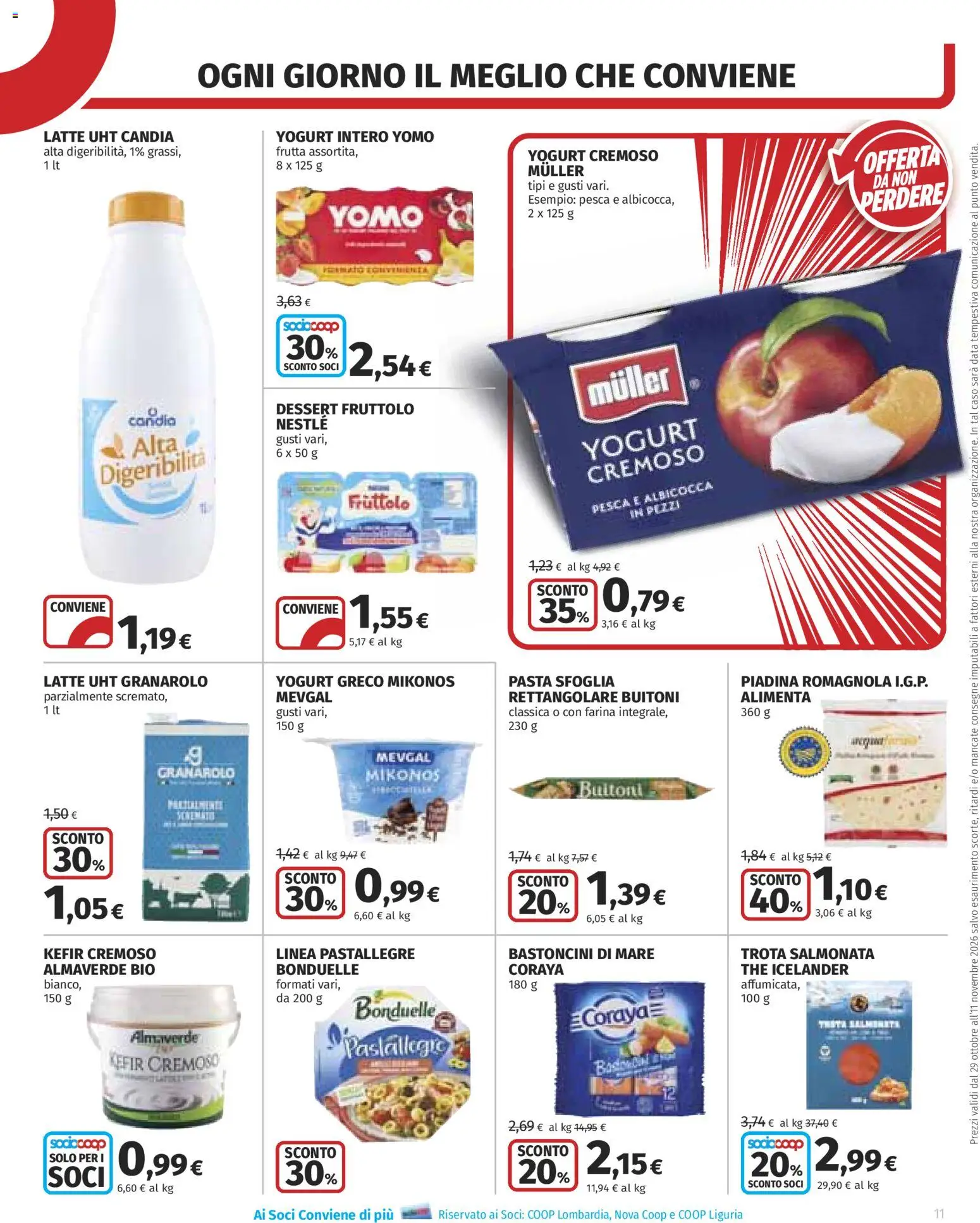 Volantino COOP del 29/10/2026 | Pagina: 11