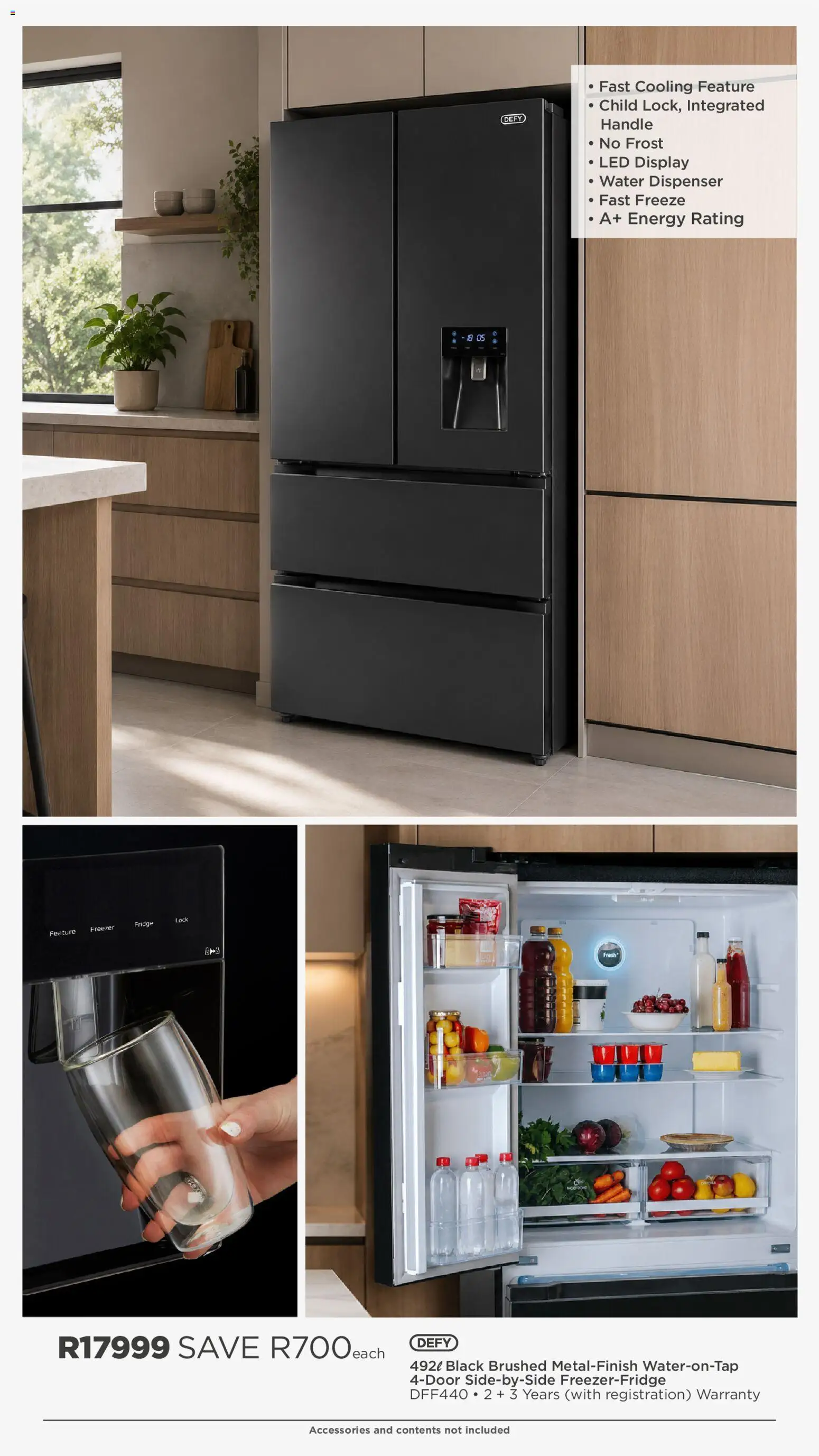 New House and Home catalogue – valid from 20/07/2026 | Page: 47 | Products: Freezer, Lock, Freezer fridge, Water