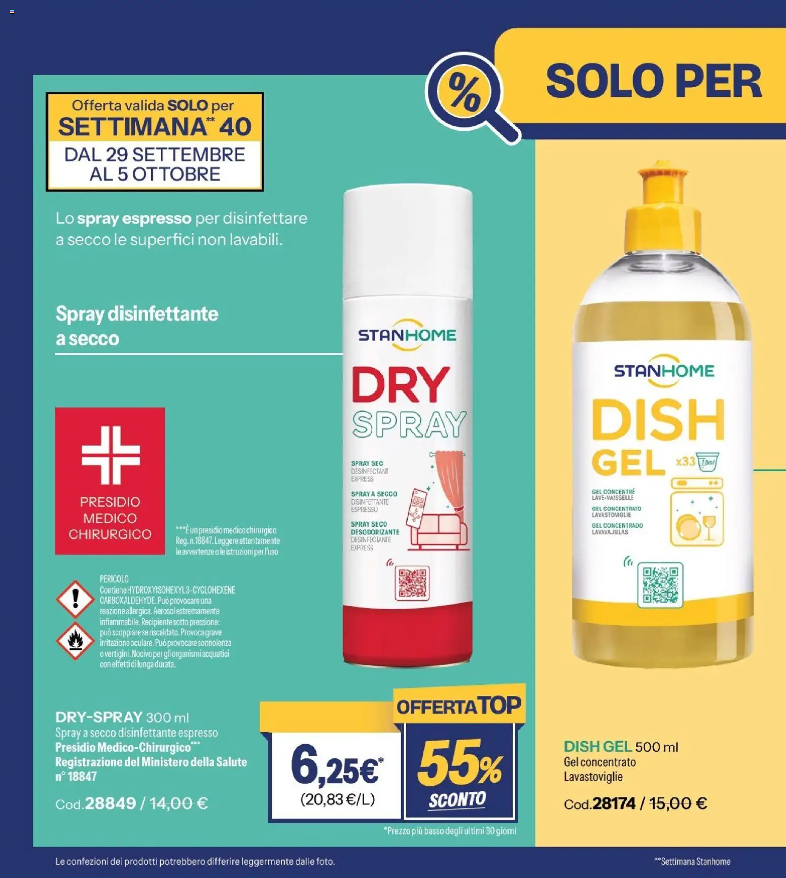 Volantino Stanhome del 29/09/2026 | Pagina: 2 | Prodotti: Sapone, Tè, Olio