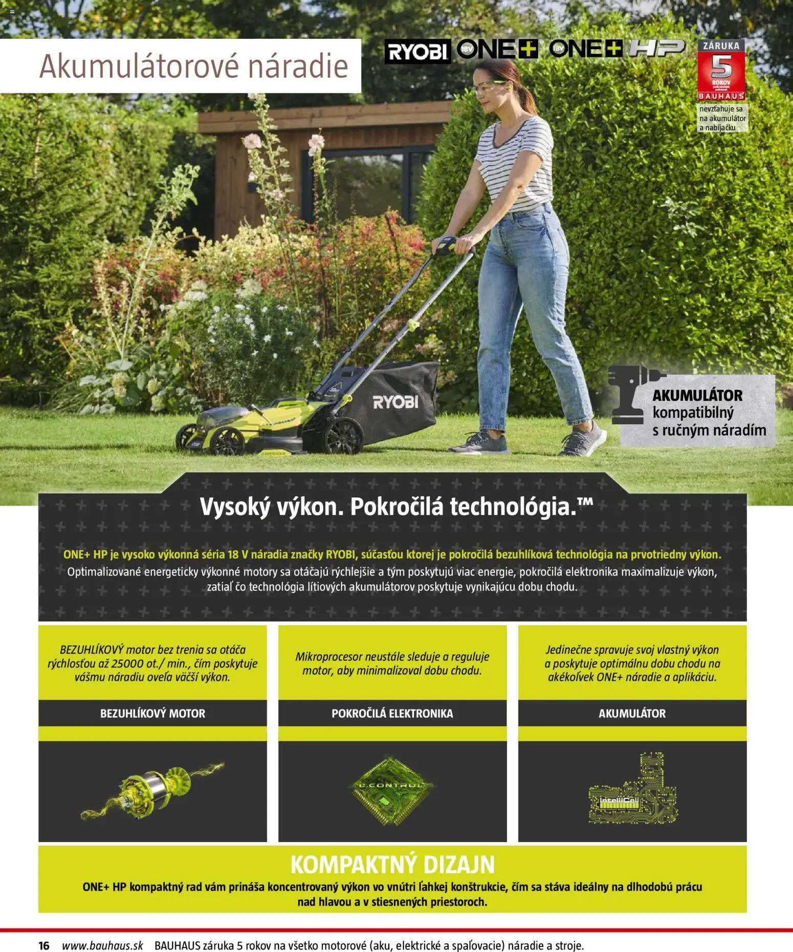 Nové Bauhaus akcie – leták je platný od 03.08.2026 | Strana: 16 | Produkty: Náradie, Akumulátor