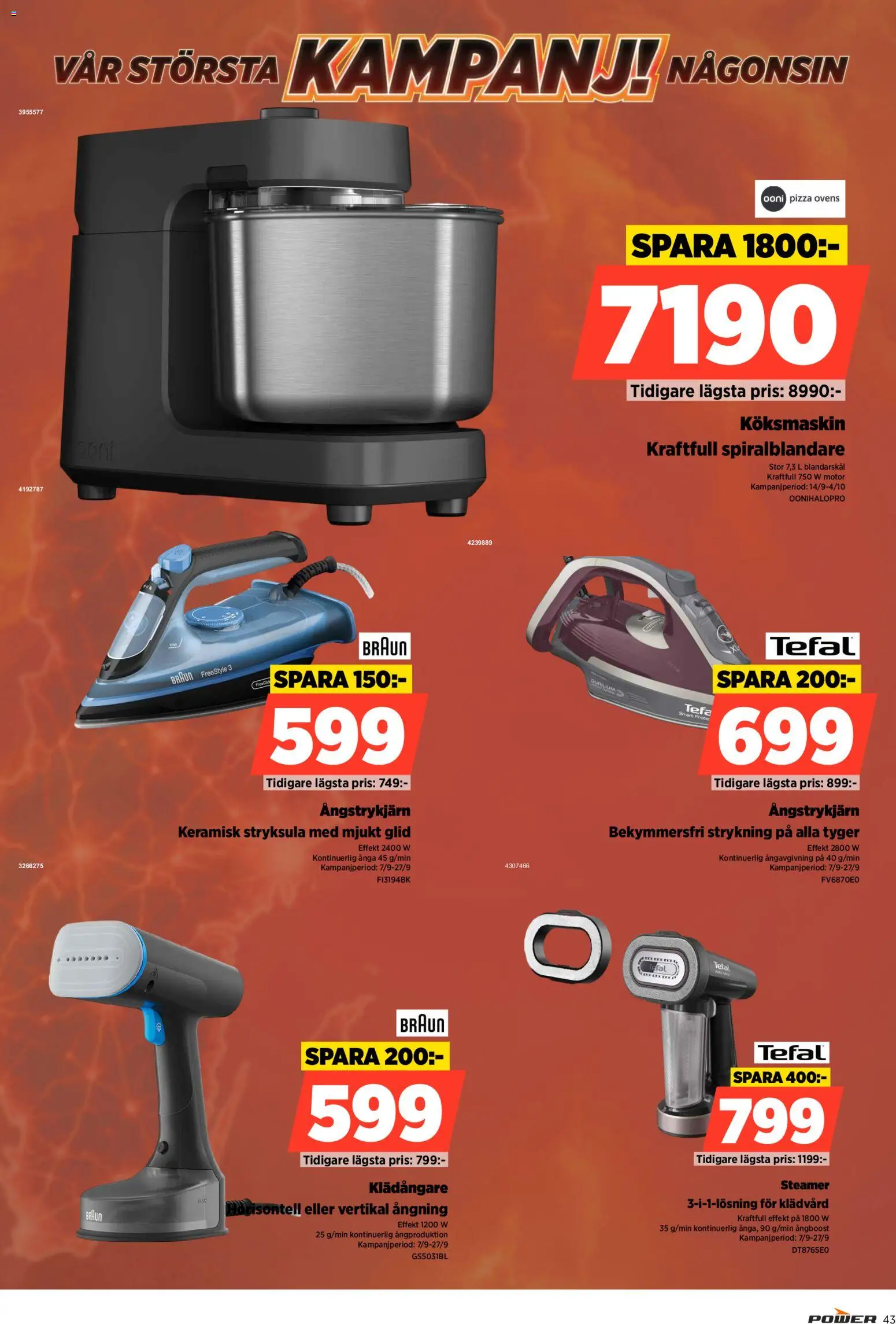 Power reklamblad aktuell från 21/09/2026 | Sida: 43