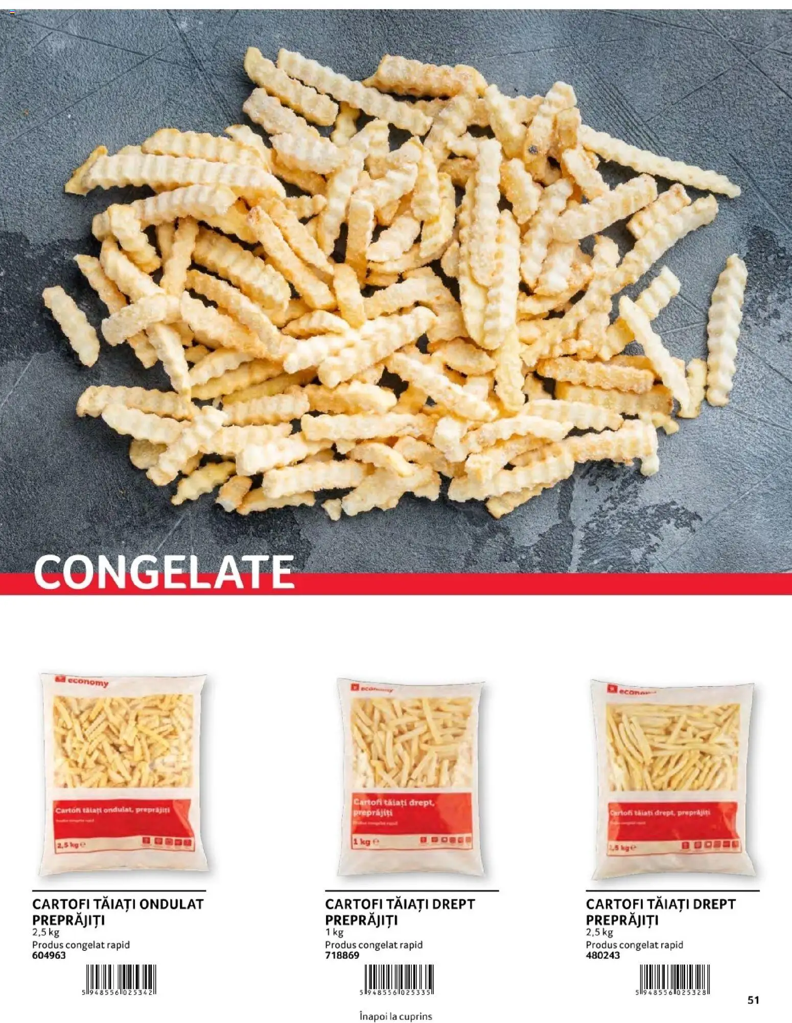 Noul catalog Selgros – valabil de la 01.08.2026 | Pagină: 51 | Produse: Cartofi