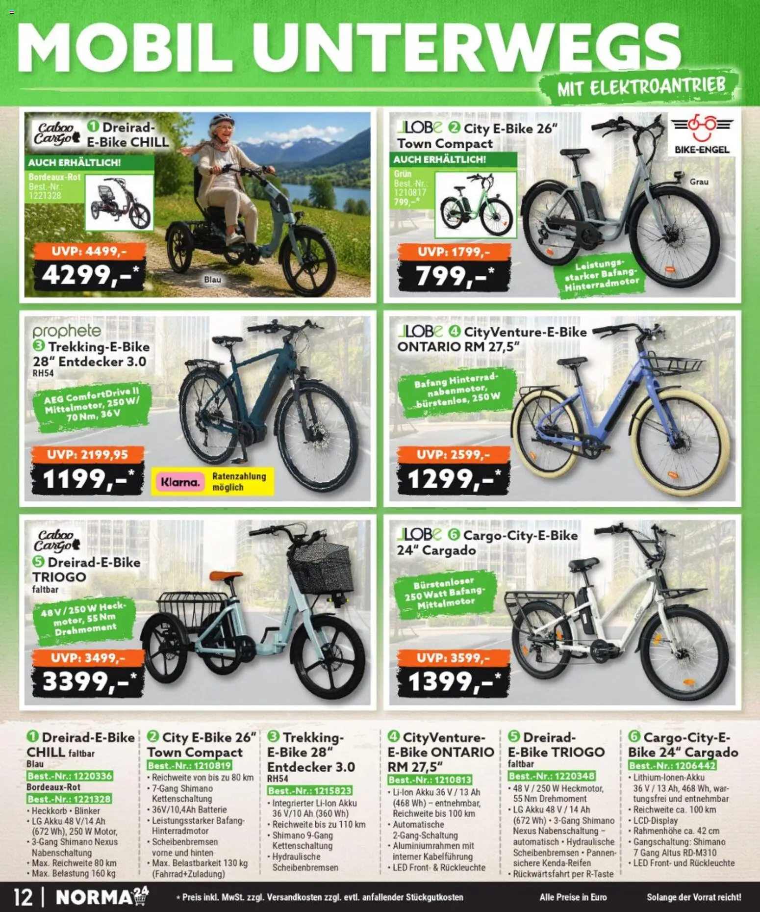 Norma Bestellmagazin September 2026 – gültig ab 01.09.2026 | Seite: 12
