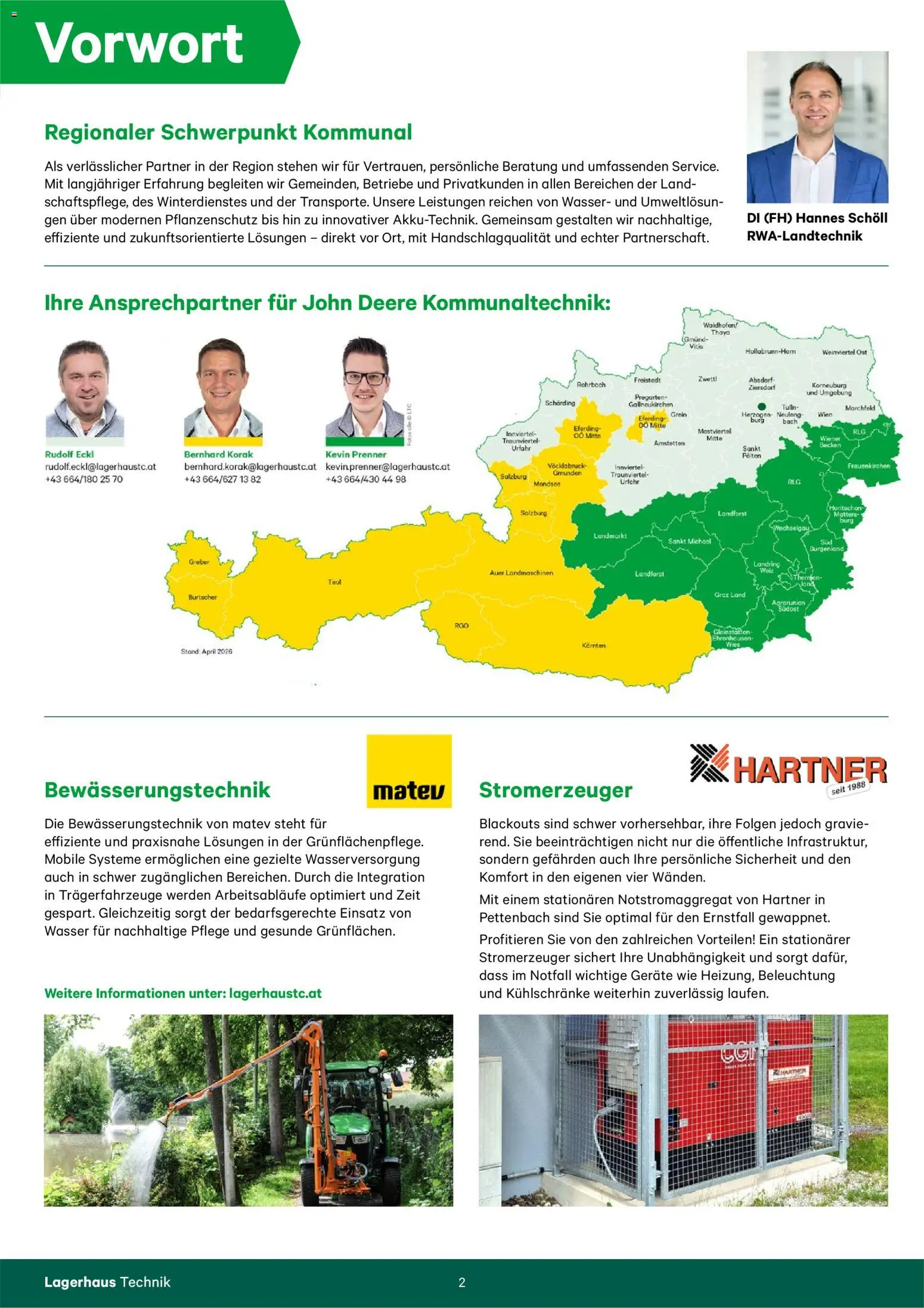 Lagerhaus Kommunaltechnik gültig ab 01.07.2026 | Seite: 2 | Produkte: Wasser