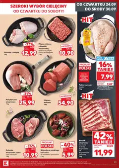 Pogląd oferty "Kaufland gazetka" - ważna od 24.09.2026 | Strona: 23