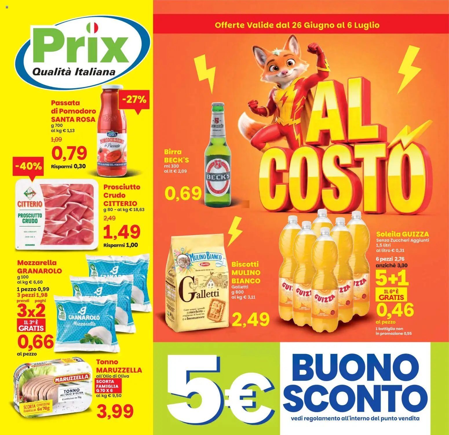 Volantino Prix del 26.06.2026 | Pagina: 1