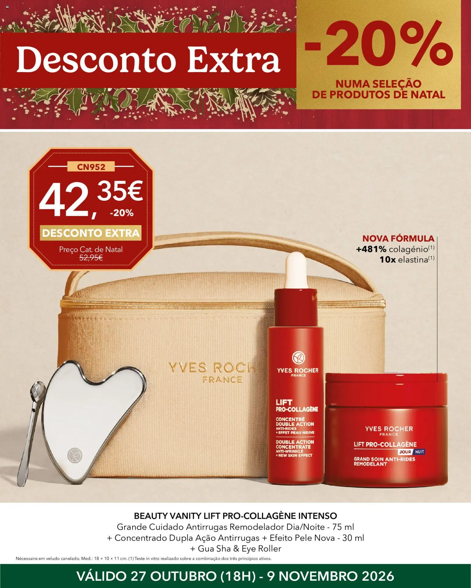 Yves Rocher Natal desconto extra │ válido de 27/10/2026 | Página: 2 | Produtos: Necessaire