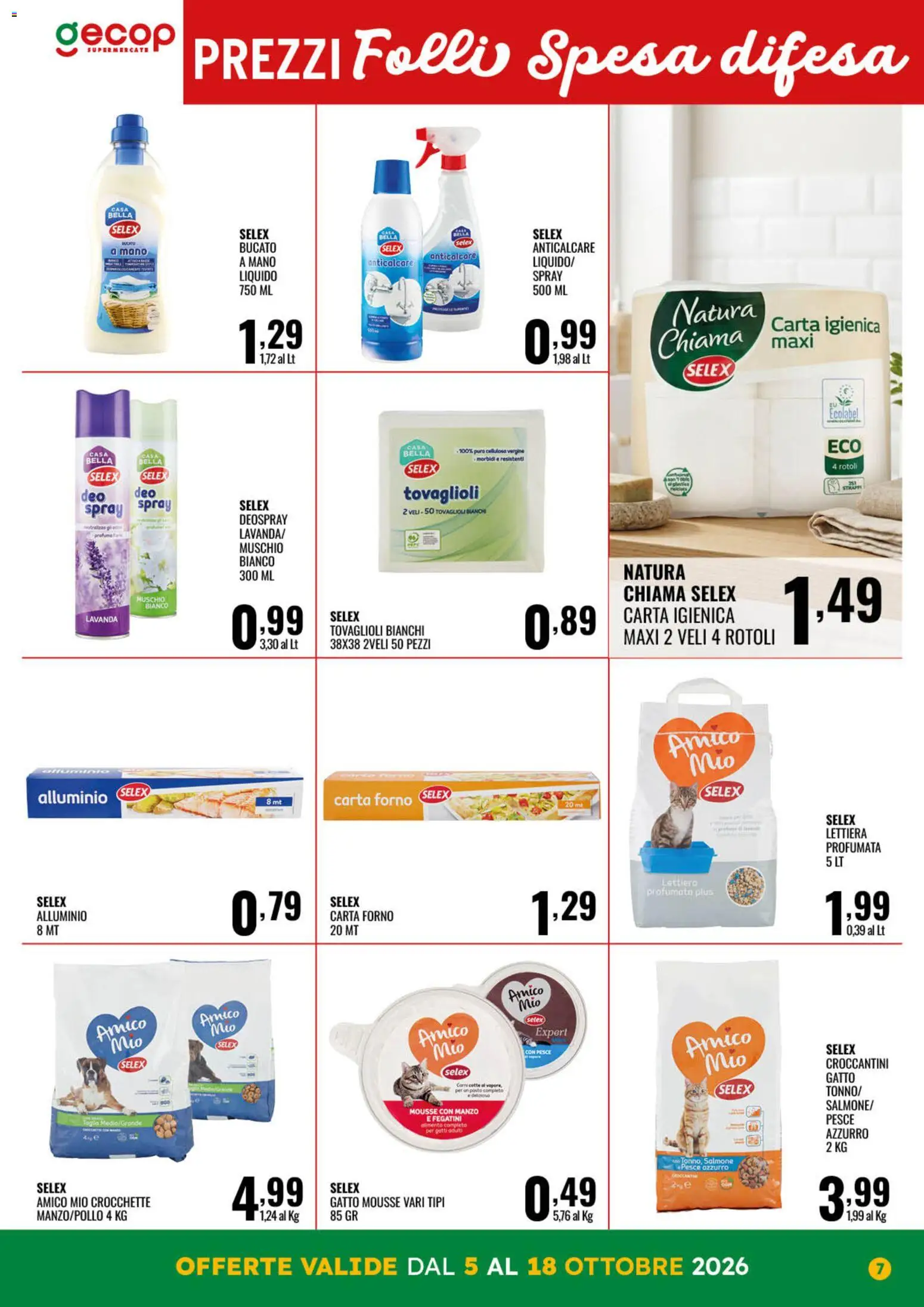 Volantino GECOP del 05/10/2026 | Pagina: 7