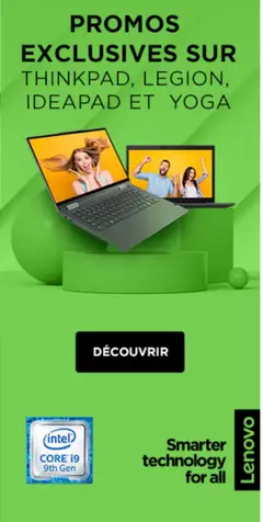 Offres - Prévisualisation de Lenovo valide à partir de 22.05.2026