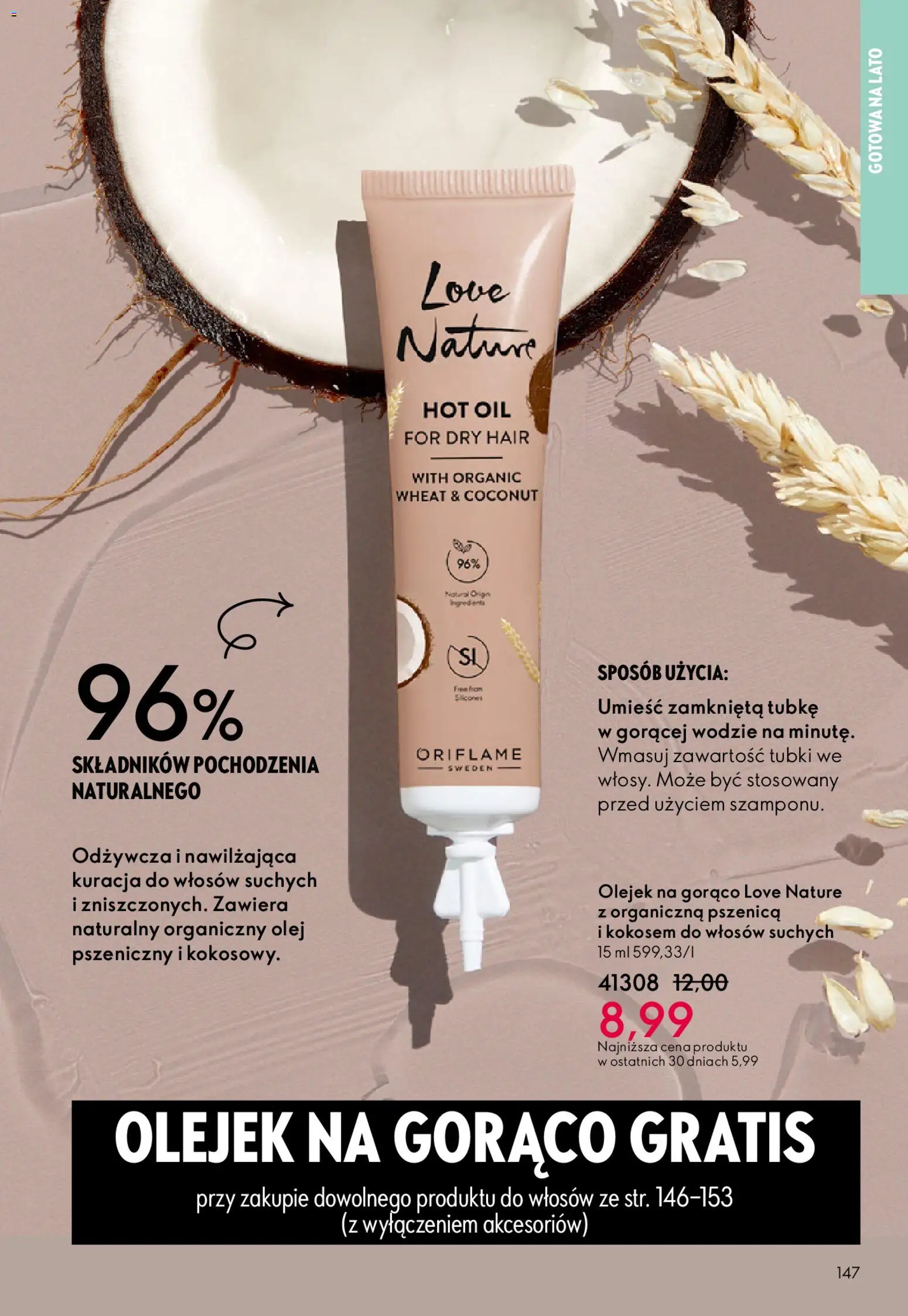 Oriflame Katalog 8 2026 od 27.05.2026 | Strona: 147 | Produkty: Olej