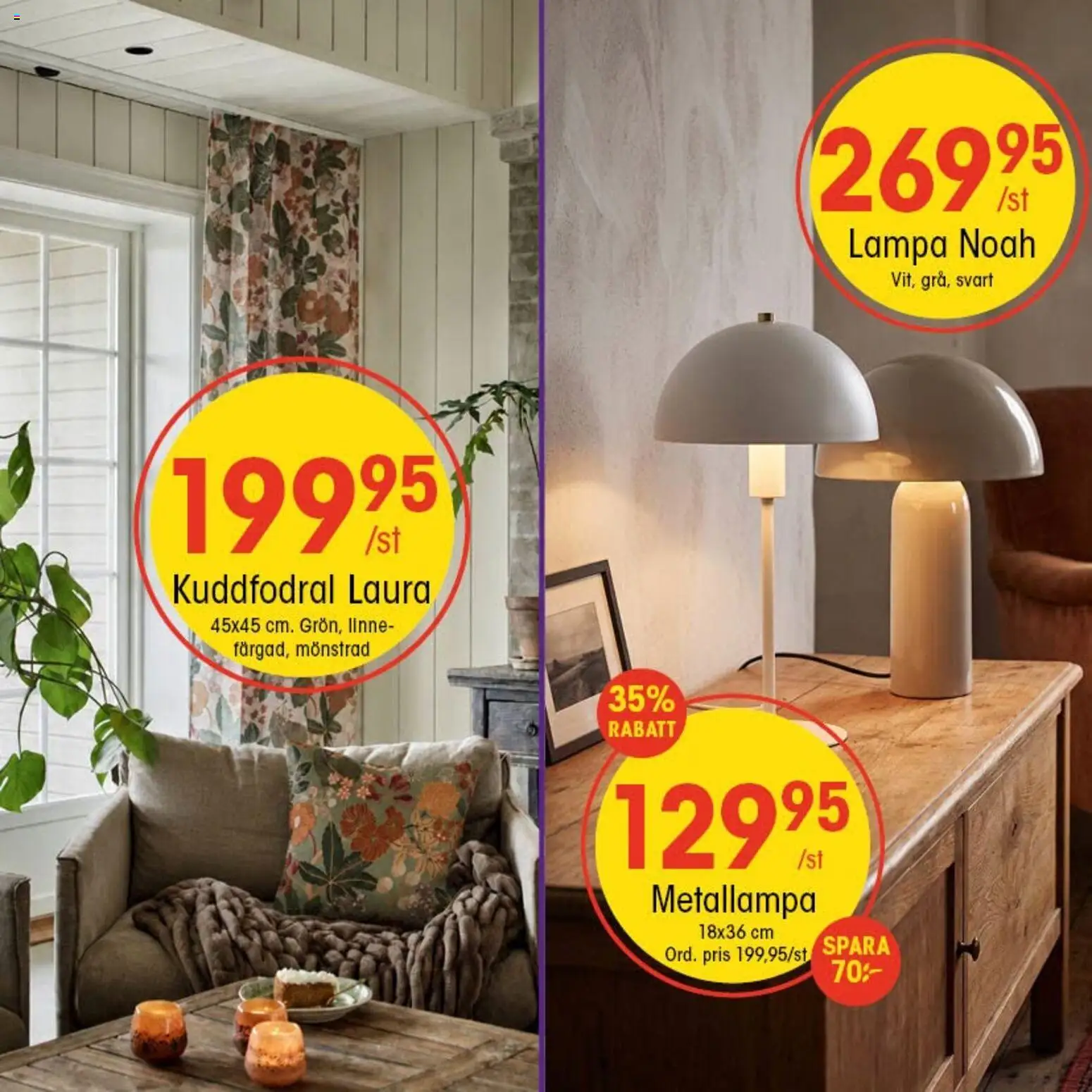 EKO reklamblad aktuell från 31/08/2026 | Sida: 4 | Produkter: Lampa, Linne