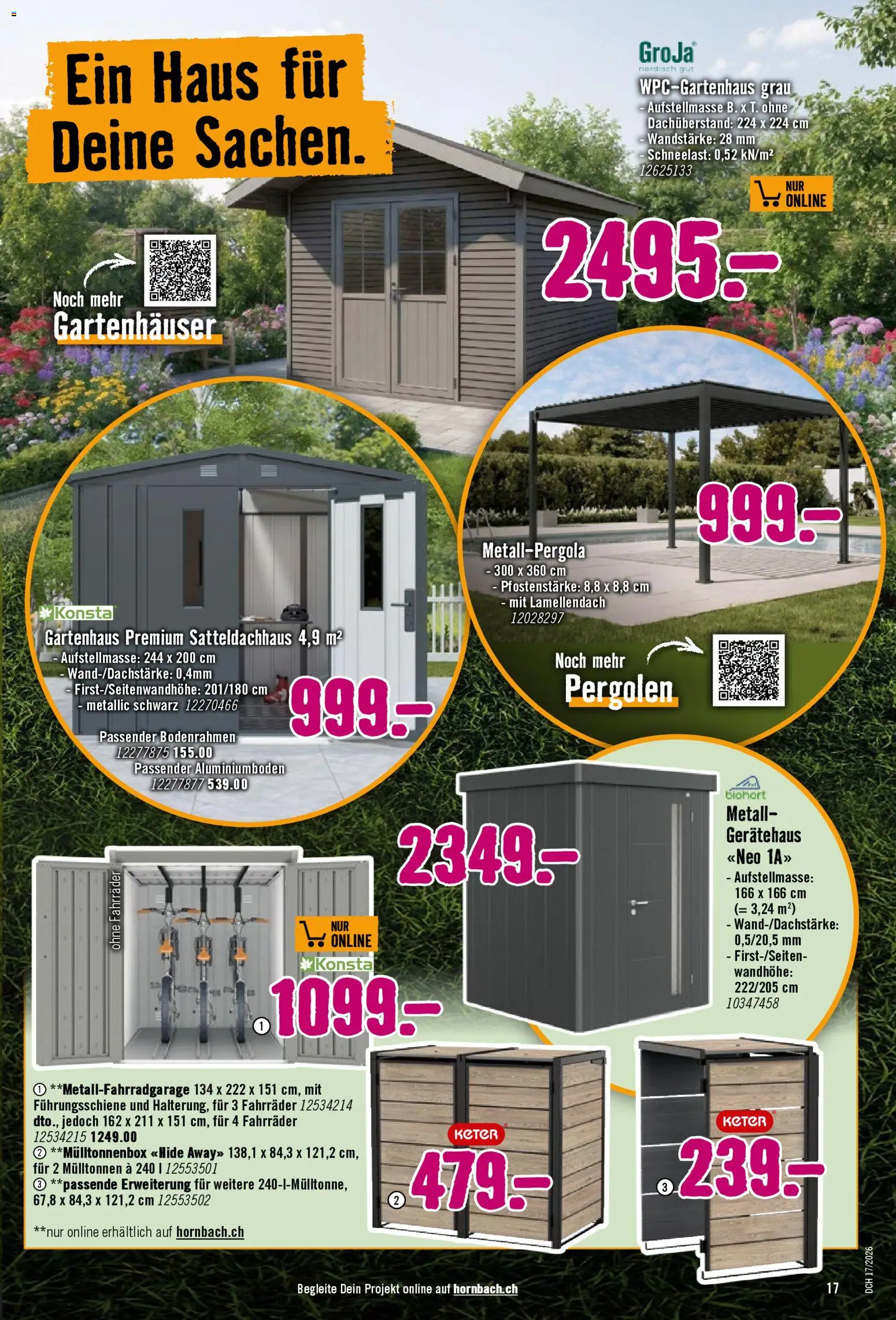 Hornbach aktionen – gültig ab 28.04.2026 | Seite: 17