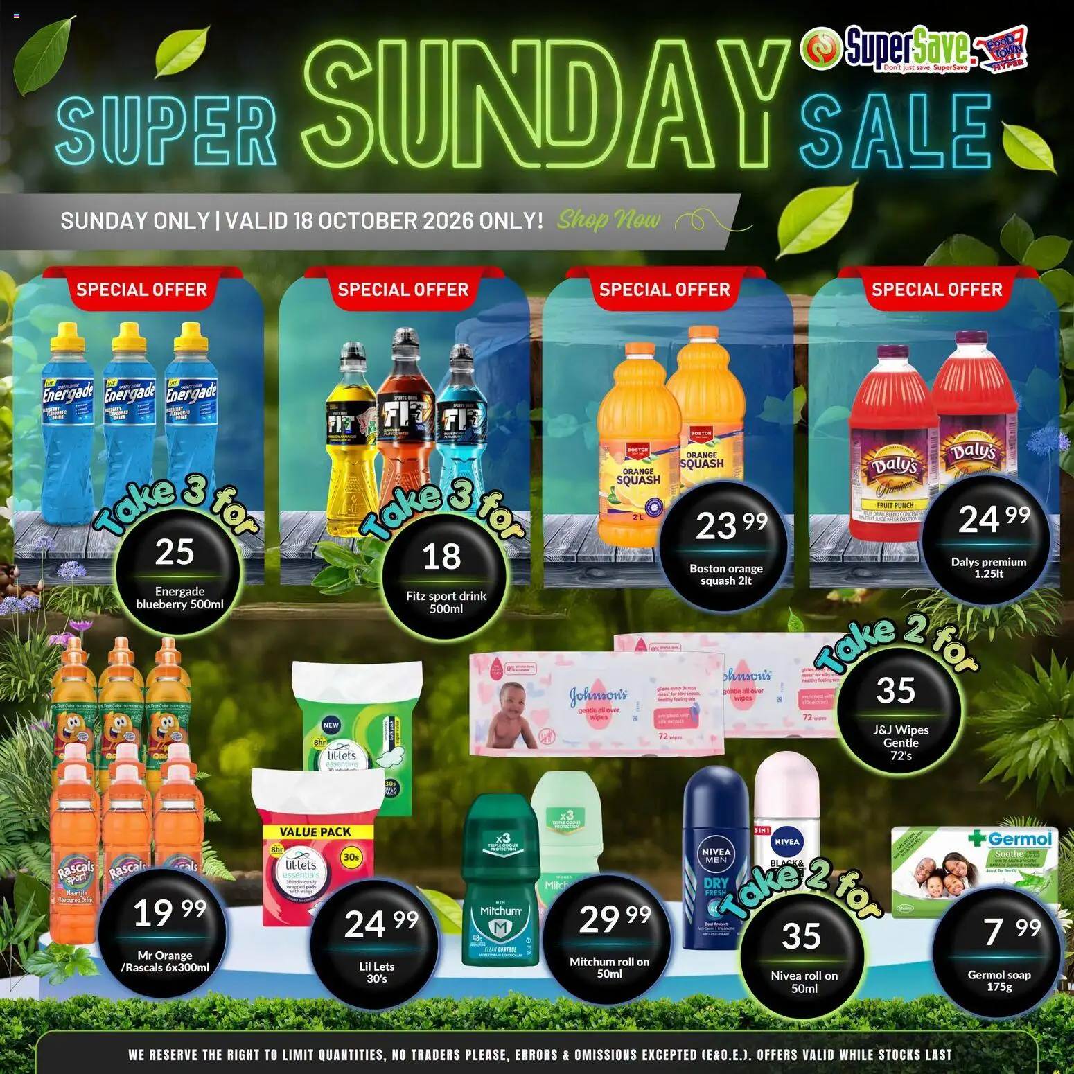 New Super Save catalogue – valid from 18/10/2026 | Page: 8