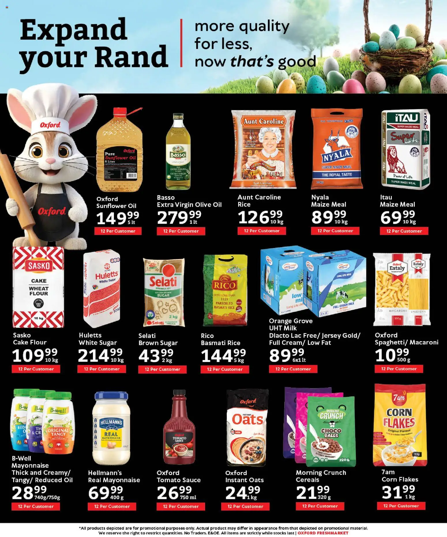 New Oxford Freshmarket catalogue – valid from 11.03.2026 | Page: 8 | Products: Corn, Jersey, Cereals, Cream