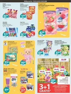 V-Markt Angebote ab 17.09.2026 gültig | Seite: 15 | Produkte: Capri sun, Äpfel, Blaubeeren, Getreide