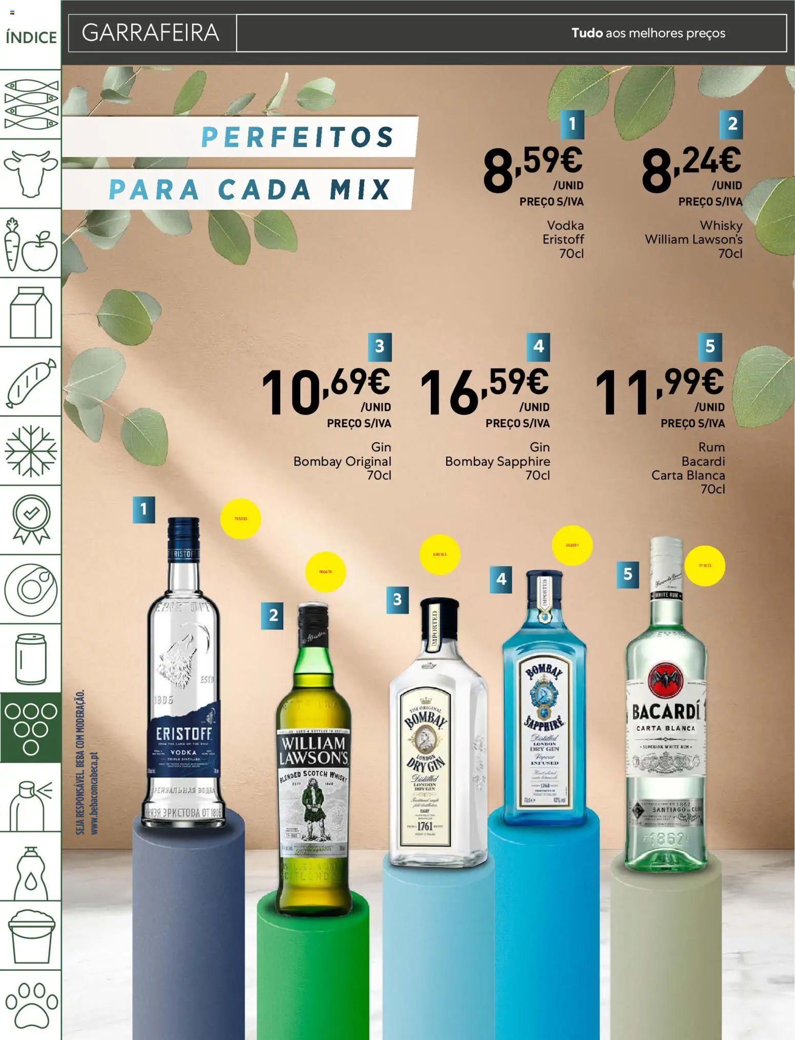 Recheio Folheto Madeira │ válido de 26.05.2026 | Página: 30 | Produtos: Whisky, Rum, Gin, Vodka
