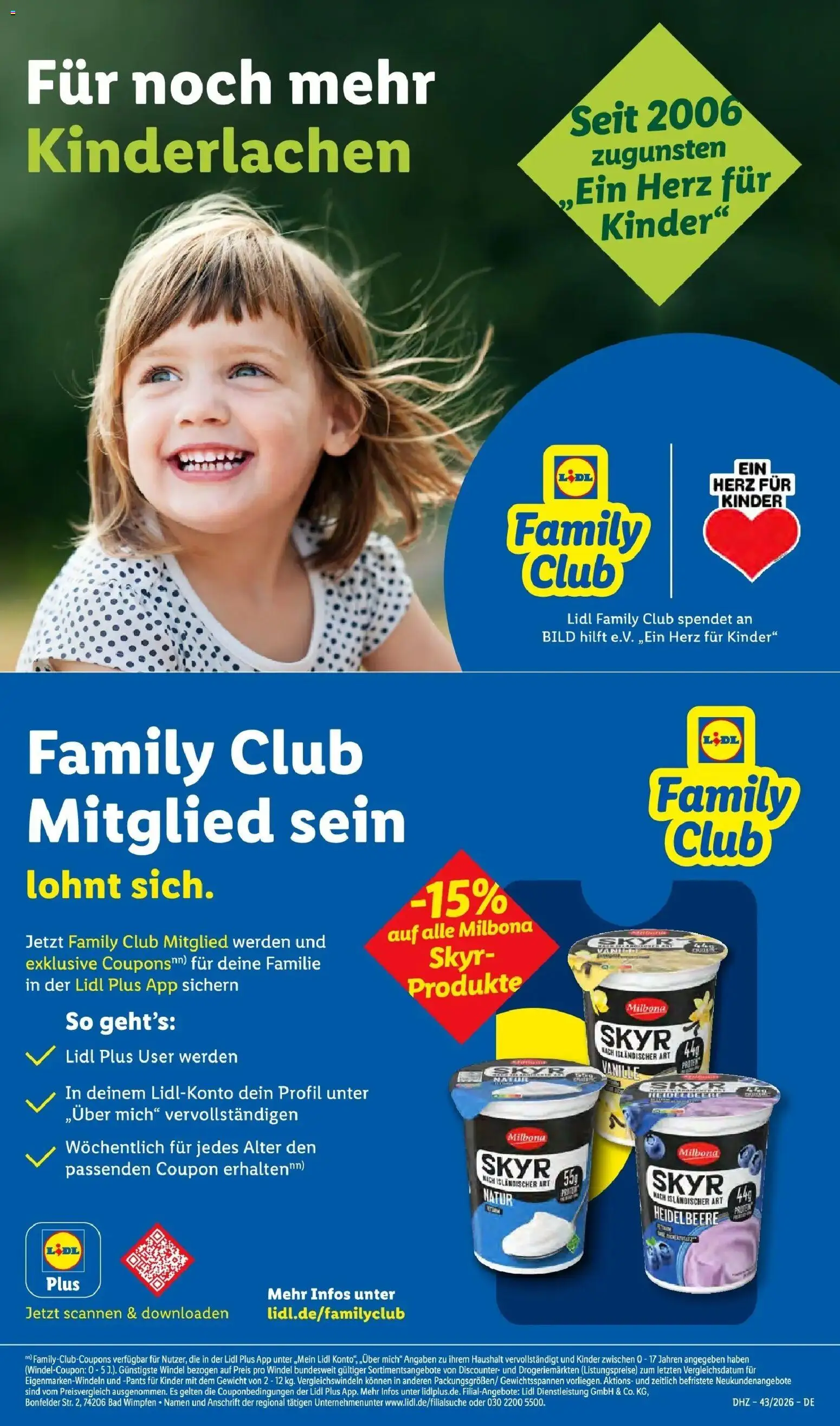 Lidl Prospekt Grimma (ab 19.10.2026) zum Blättern » Angebote | Seite: 15 | Produkte: Gewicht, Bad, Skyr, Vanille