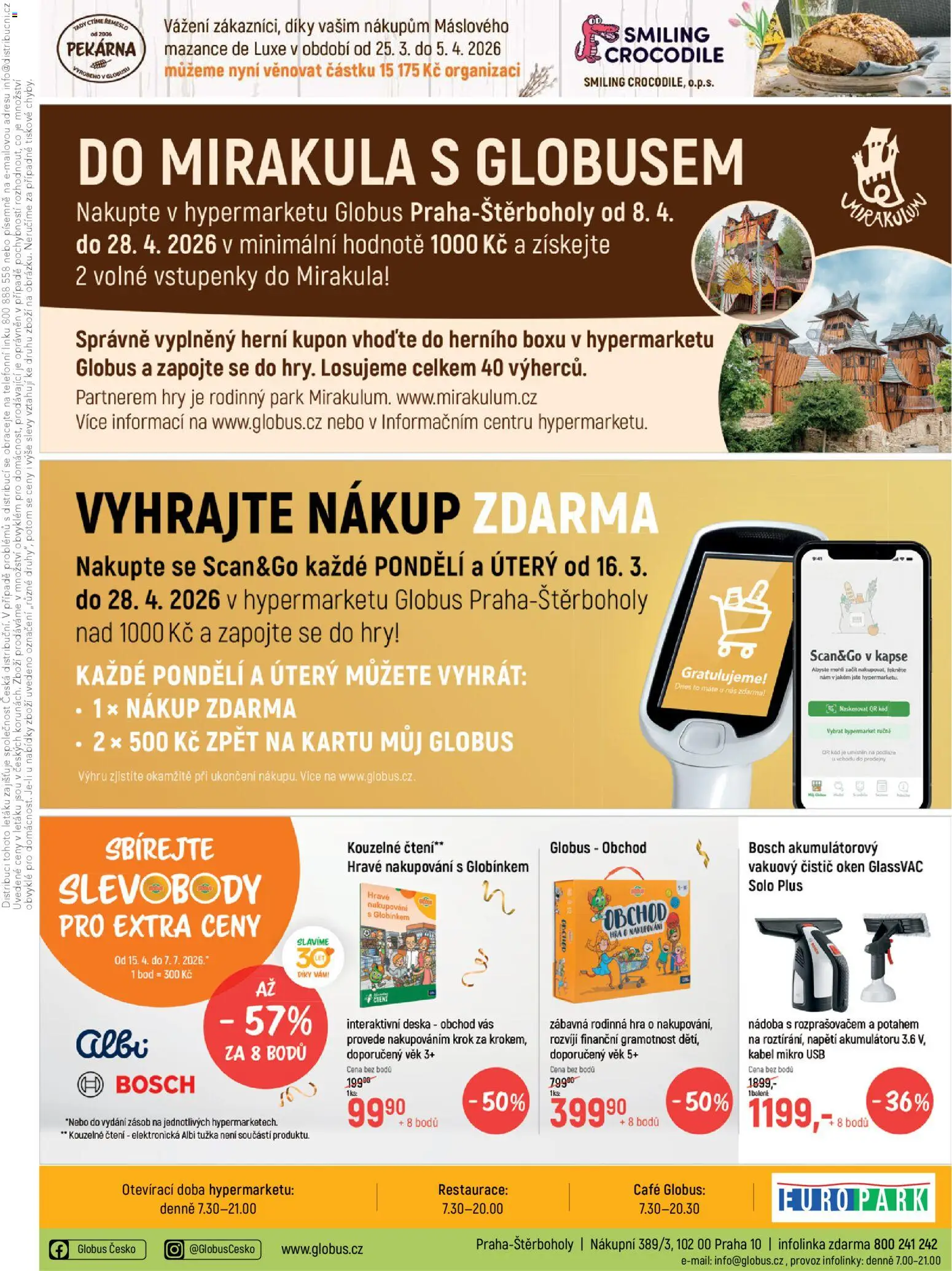Globus leták - Praha-Štěrboholy od 15.04.2026 | Strana: 23 | Produkty: Kabel, Hra, USB, Pekárna
