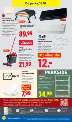 PARKSIDE Regal za teške terete, Konstrukcija od pocinčanog čelika Jednostavno postavljanje zahvaljujući sustavu umetanja 5 polica podesive visine s po 150 kg nosivosti Dimenzije: cca 180x120x40 cm - Pregled kataloga iz trgovine Lidl, vrijedi od 12.10.2026 | Stranica: 72