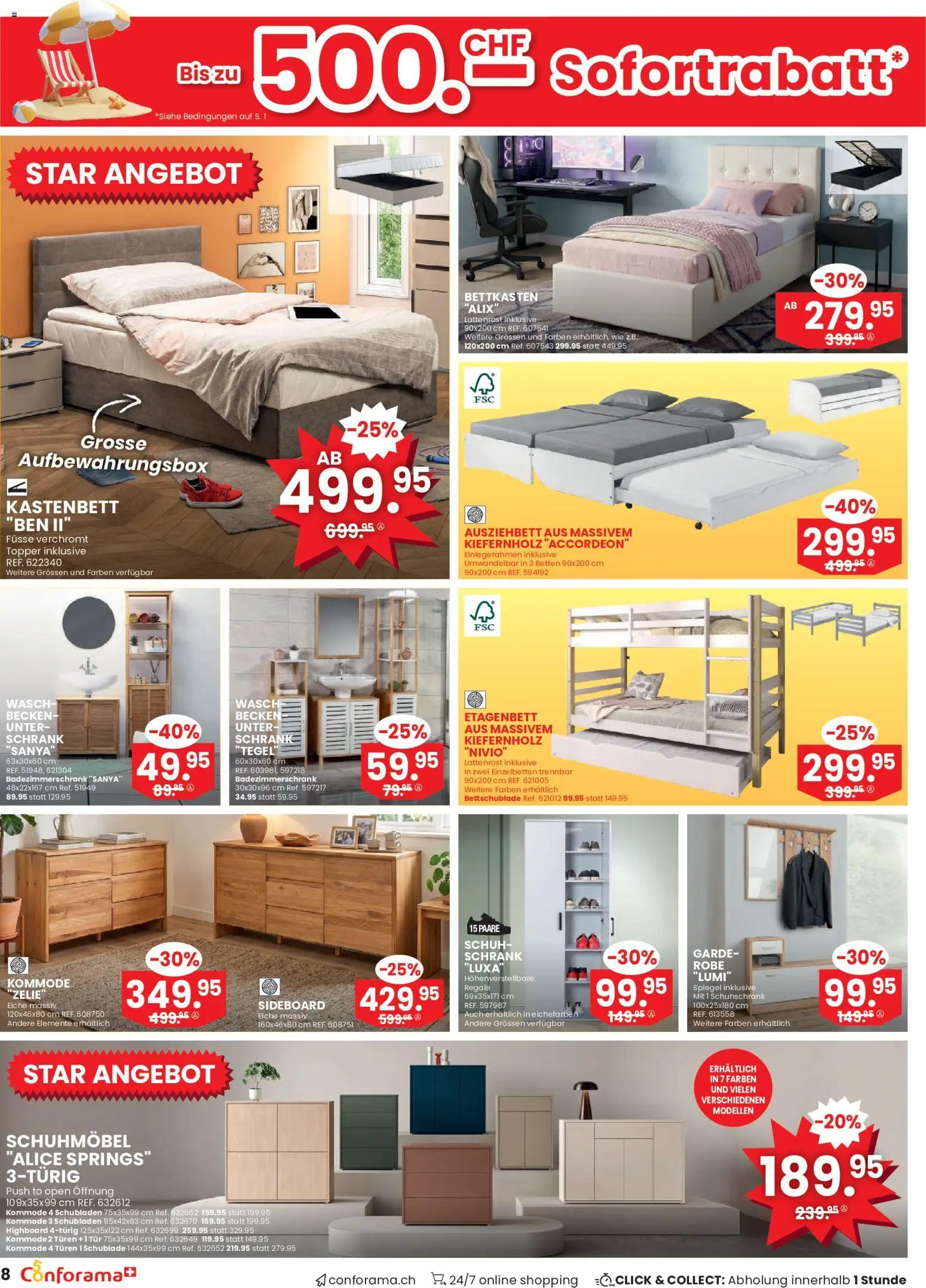 Conforama aktionen – gültig ab 22.07.2026 | Seite: 8